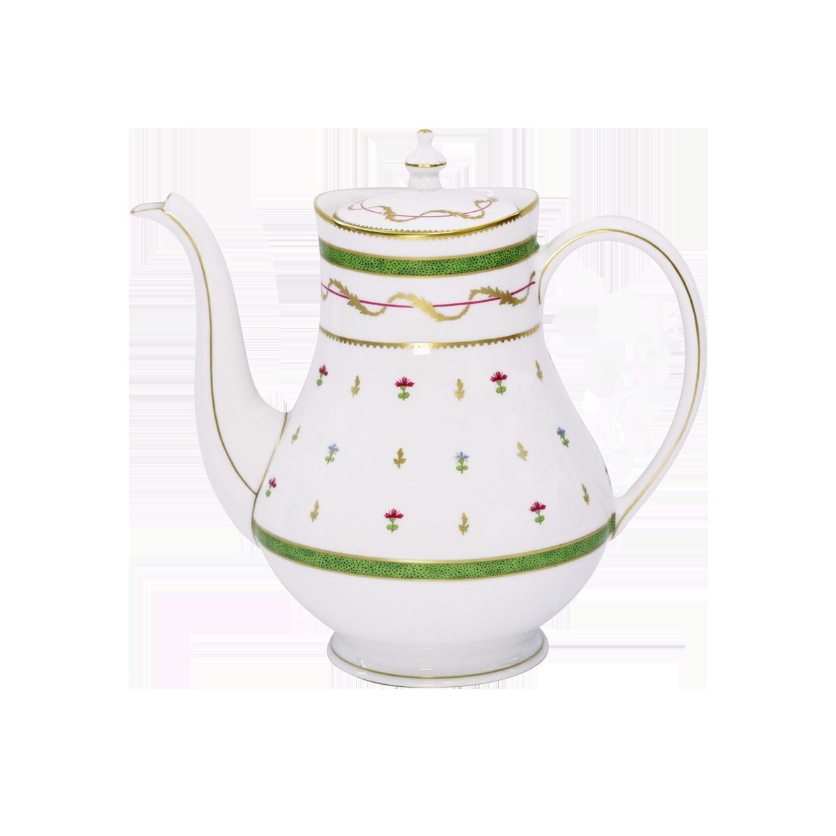 Haviland Vieux Paris Vert Hot Beverage Server Coffeepot