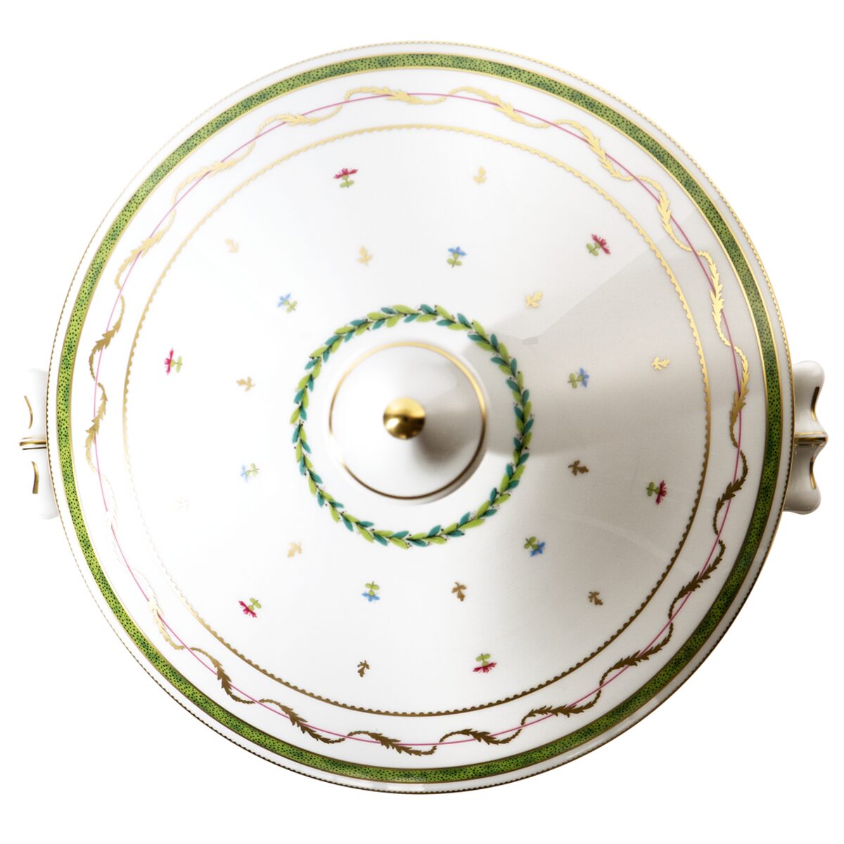 Haviland Vieux Paris Vert Soup Tureen, alternate view