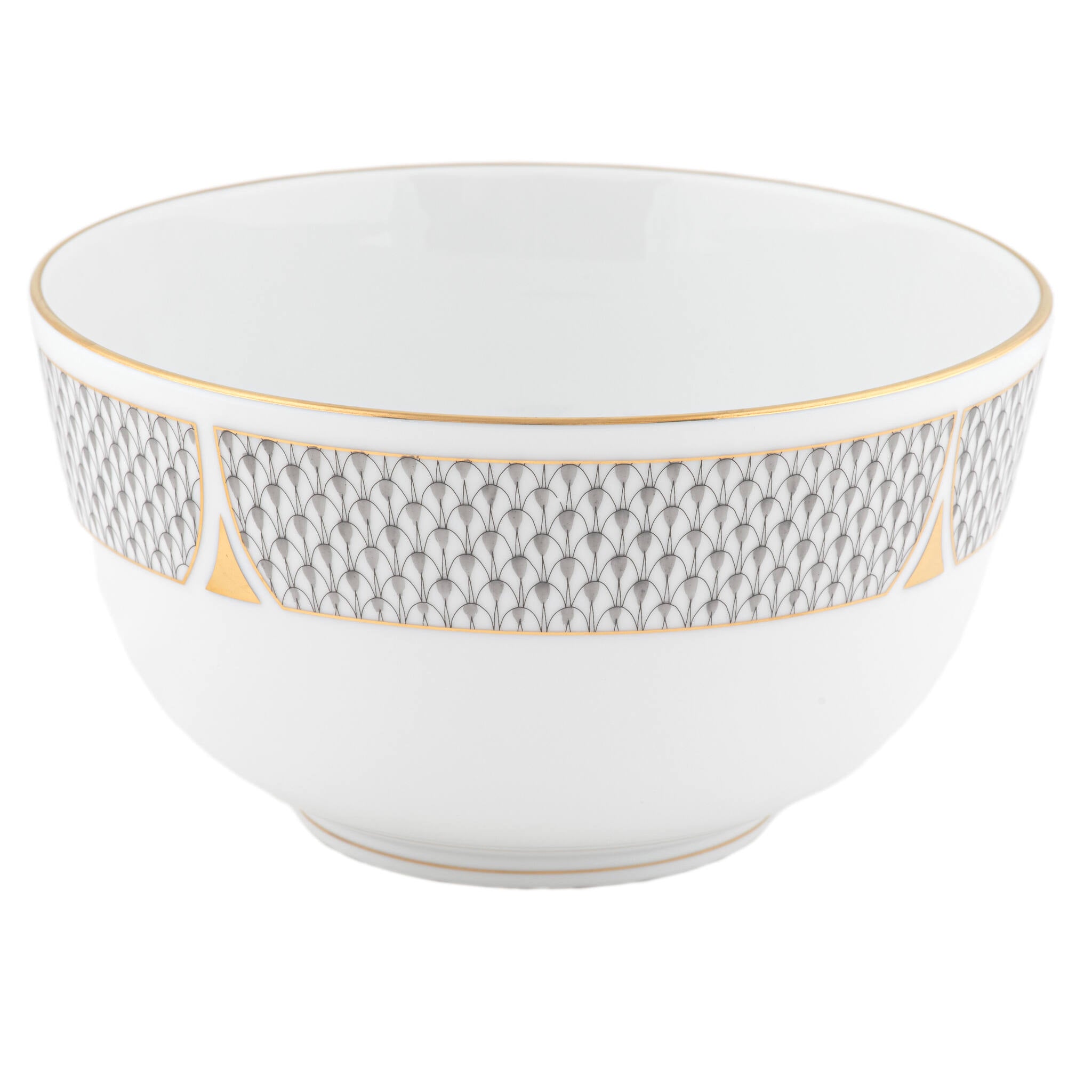 Herend Art Deco Gray Round Bowl β additional view