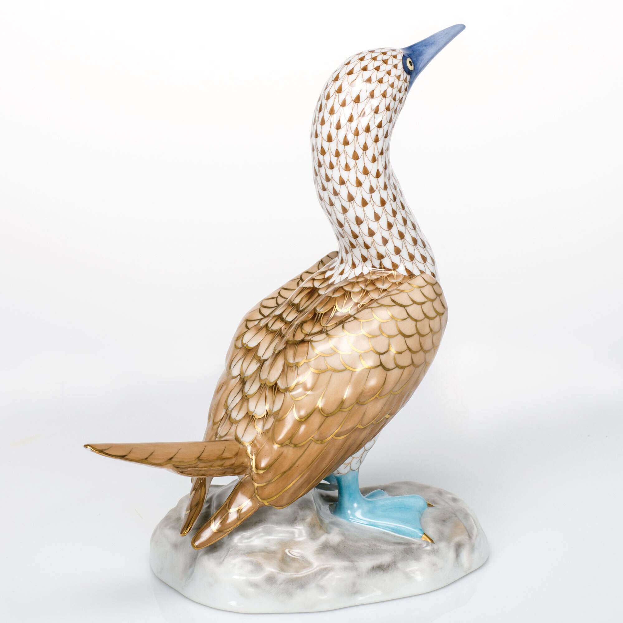 Herend Blue-Footed Booby Figurine β additional view