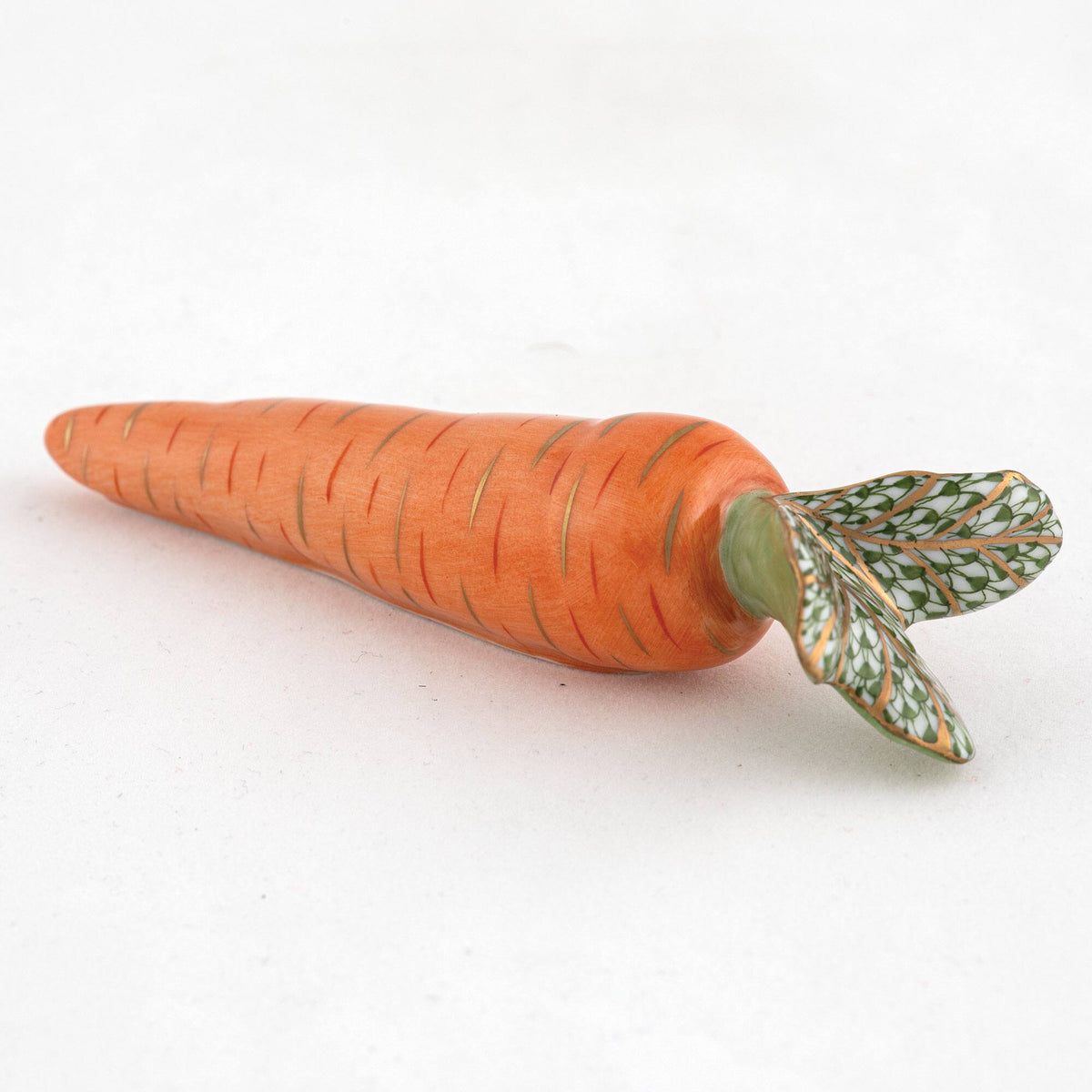 Herend Carrot Figurine, alternate view