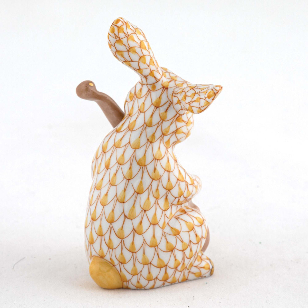 Herend Cello Bunny Figurine – Butterscotch, alternate view
