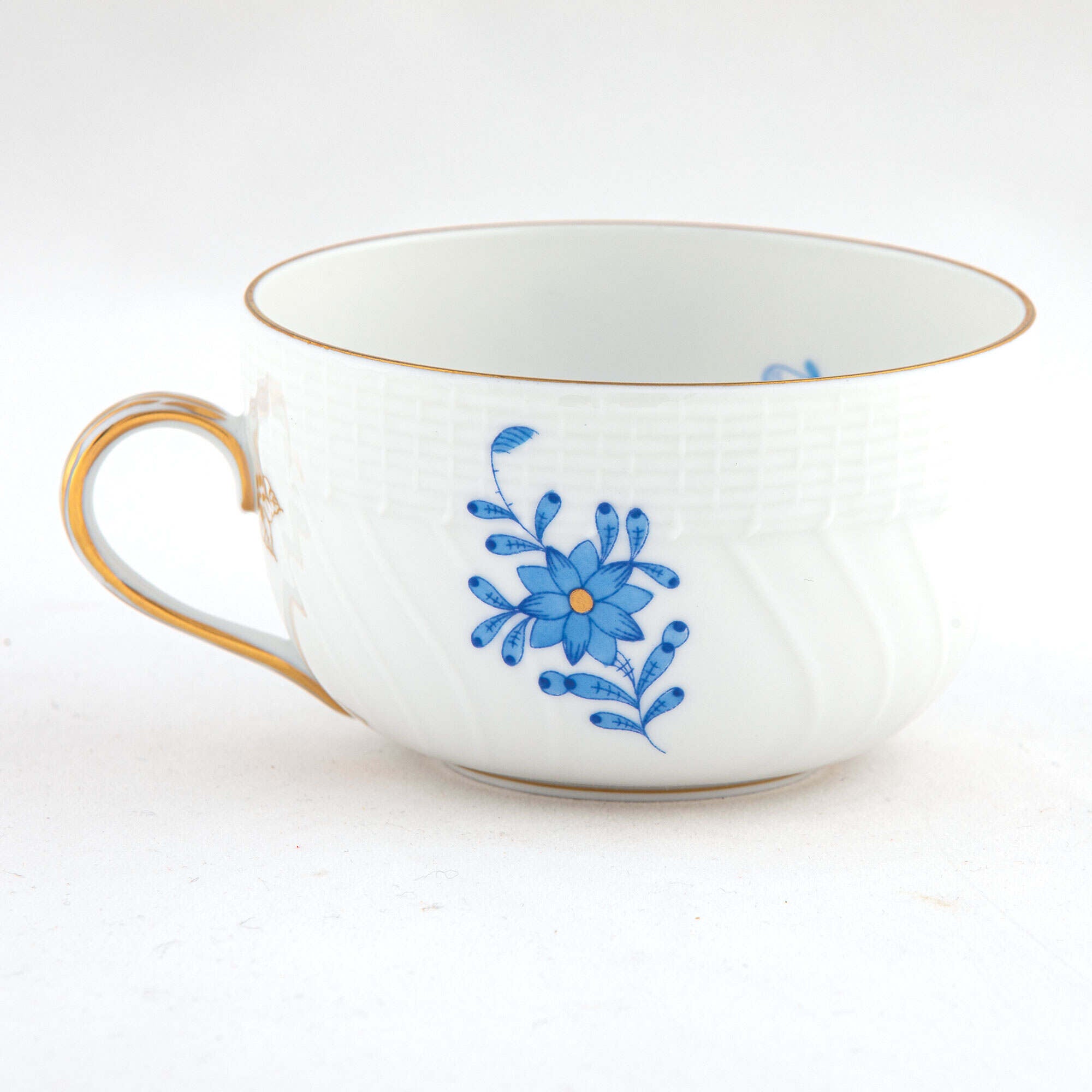 Herend Chinese Bouquet Blue Canton Cup Teacup β additional view