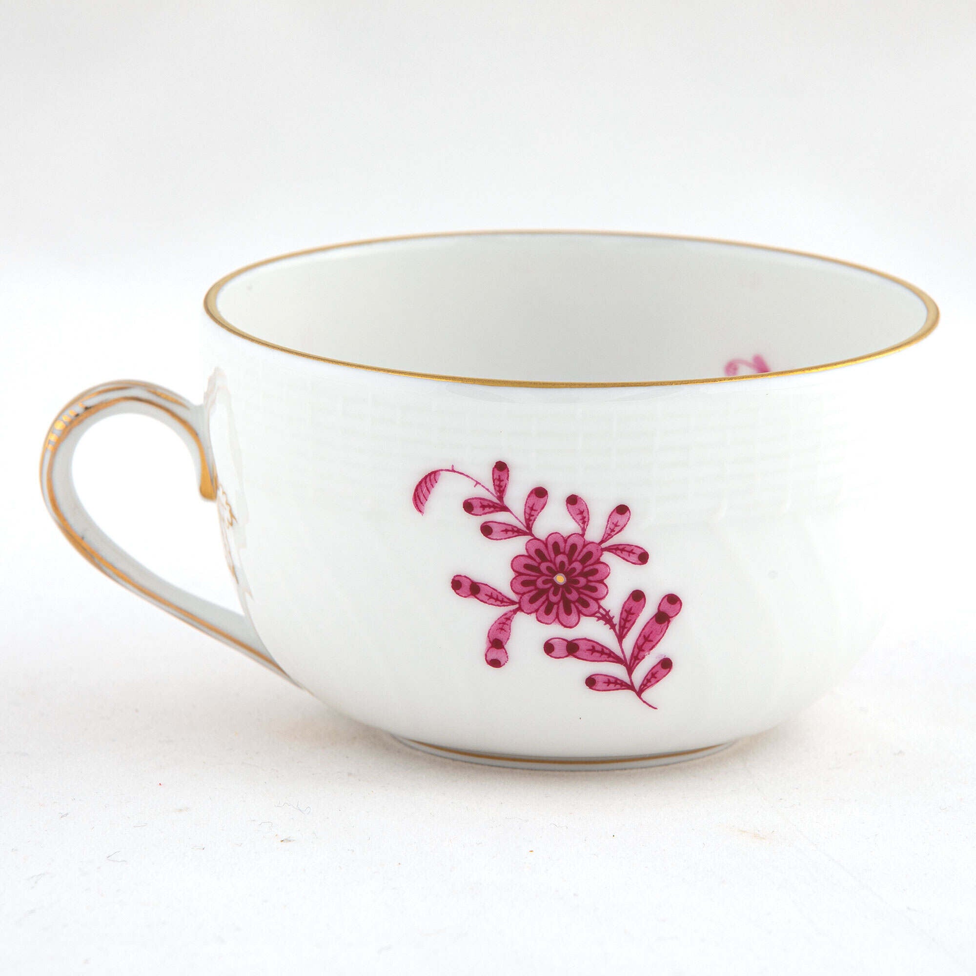 Herend Chinese Bouquet Raspberry Canton Cup Teacup β additional view