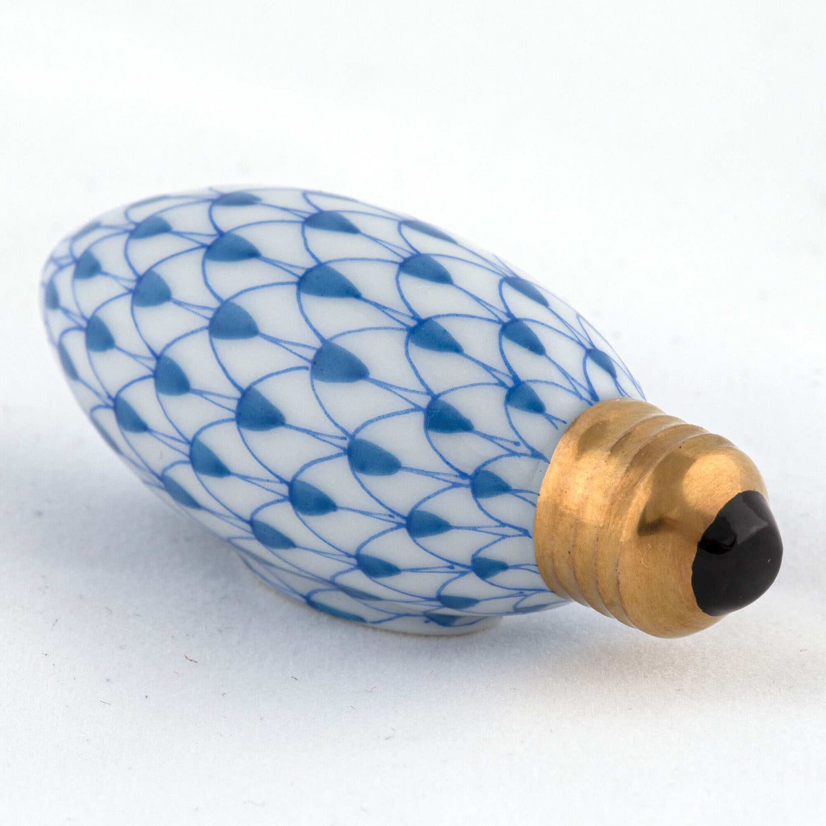 Herend Christmas Light Figurine – Blue, alternate view
