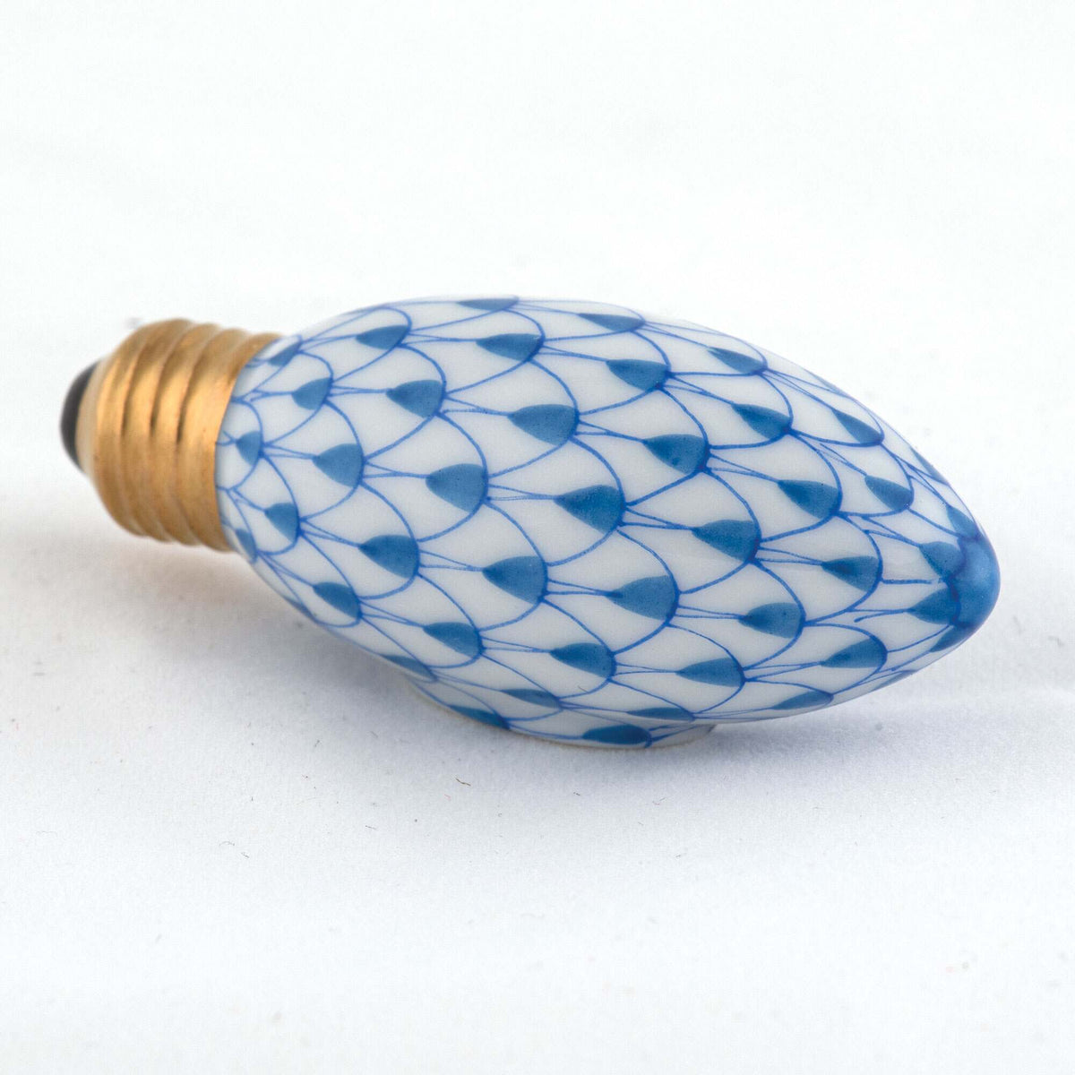 Herend Christmas Light Figurine – Blue, alternate view