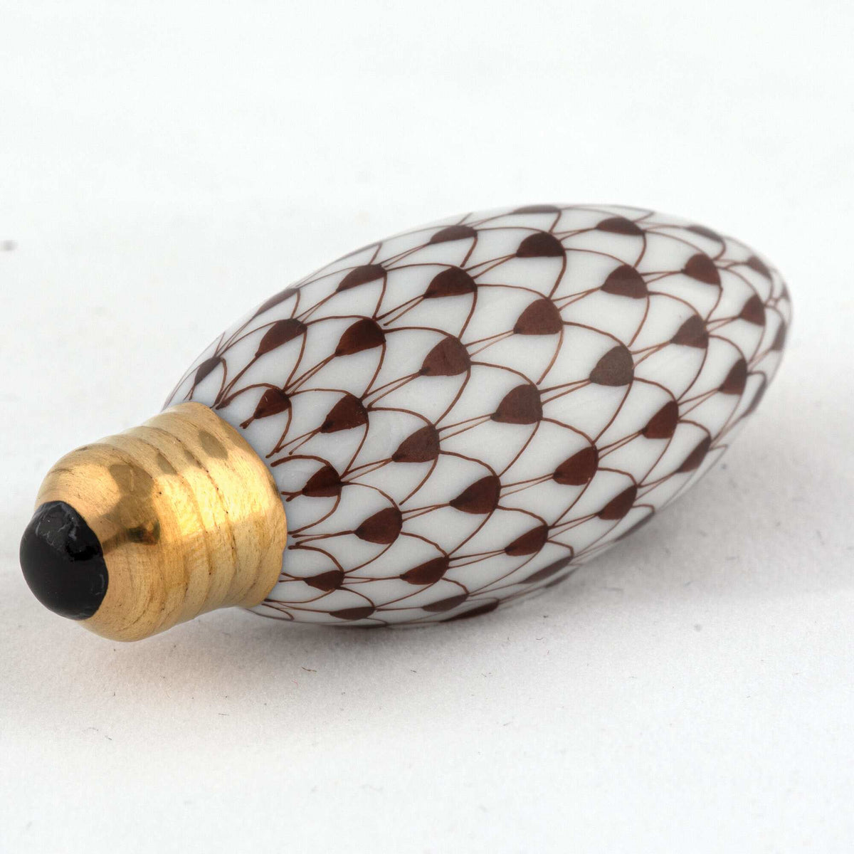 Herend Christmas Light Figurine – Chocolate, alternate view
