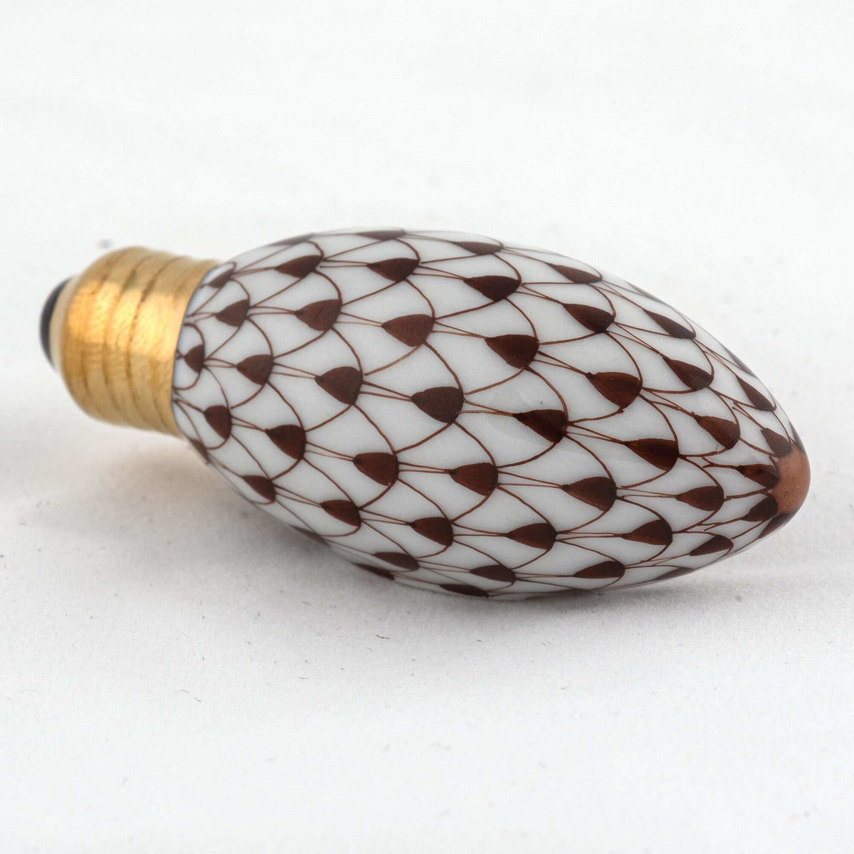 Herend Christmas Light Figurine – Chocolate, alternate view