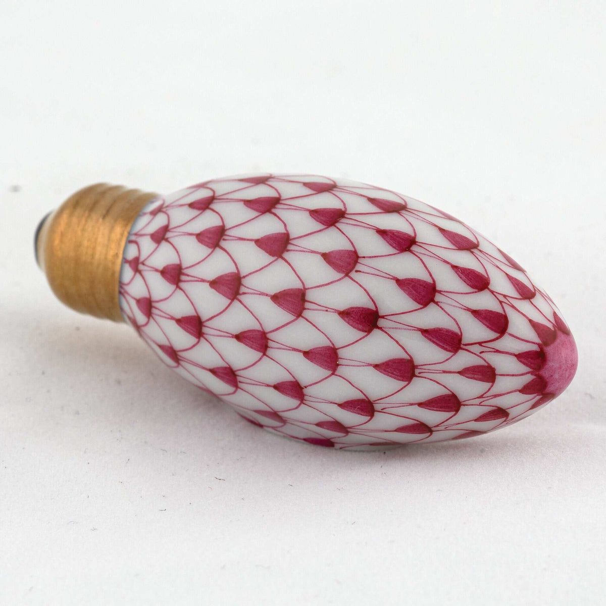 Herend Christmas Light Figurine – Raspberry, alternate view