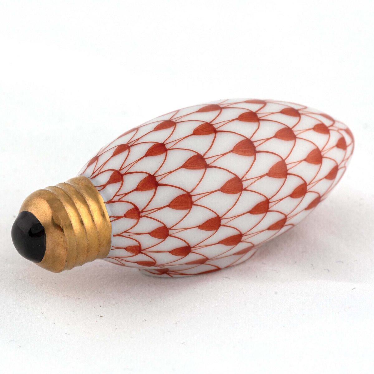 Herend Christmas Light Figurine – Rust, alternate view