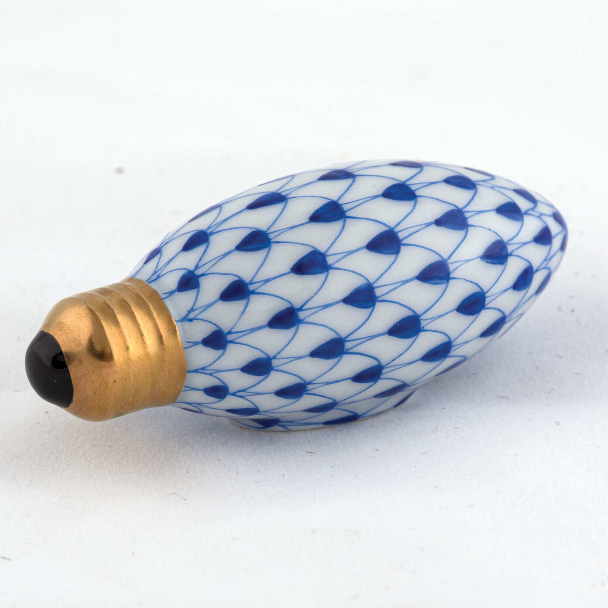 Herend Christmas Light Figurine – Sapphire, alternate view