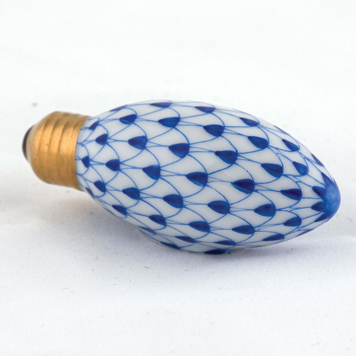 Herend Christmas Light Figurine – Sapphire, alternate view