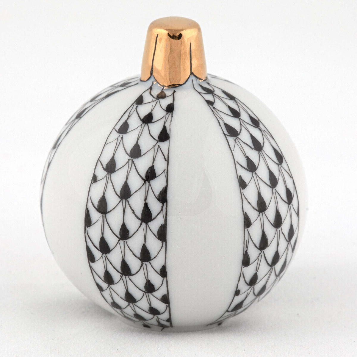 Herend Christmas Ornament Figurine – Black, alternate view