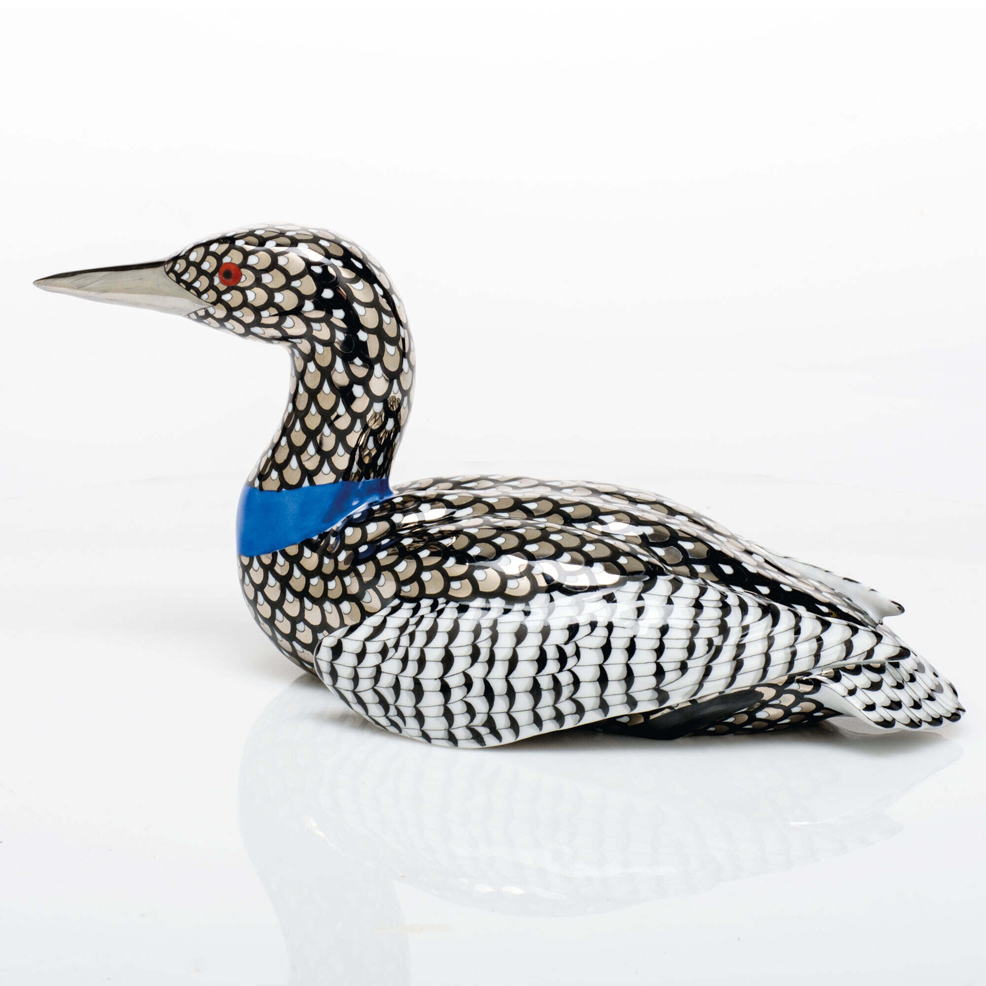 Herend Common Loon Figurine β additional view