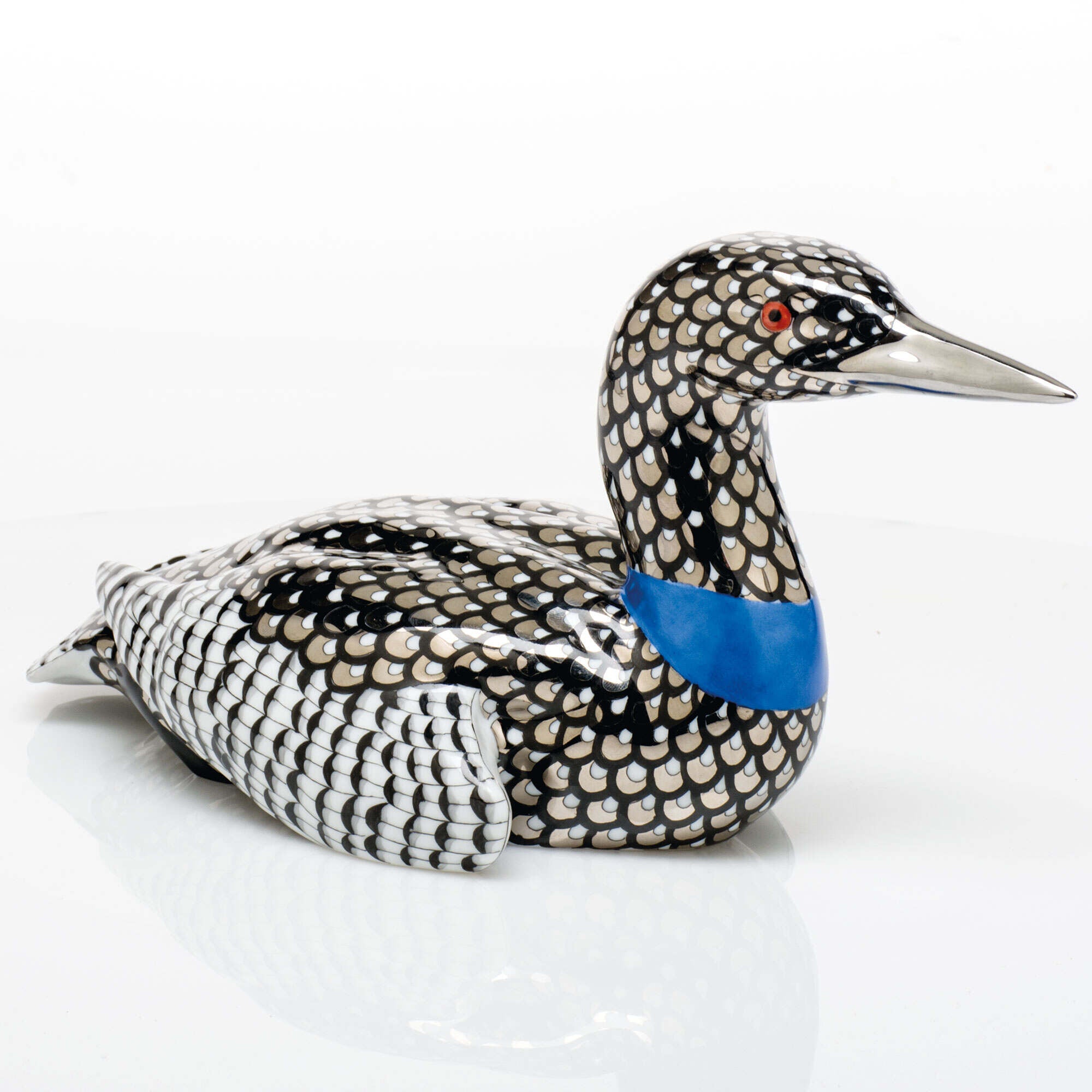 Herend Common Loon Figurine β additional view