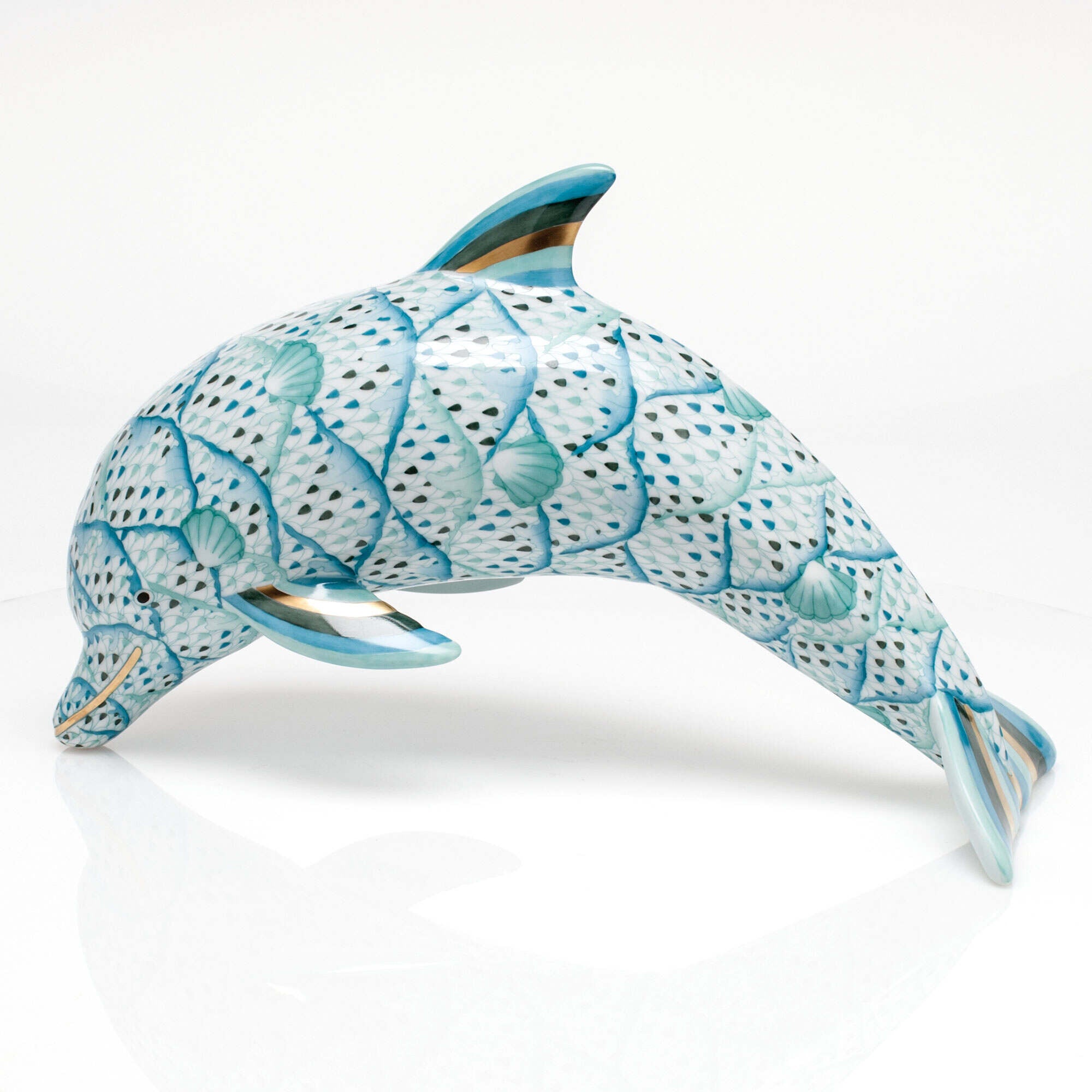 Herend Dolphin Figurine β additional view