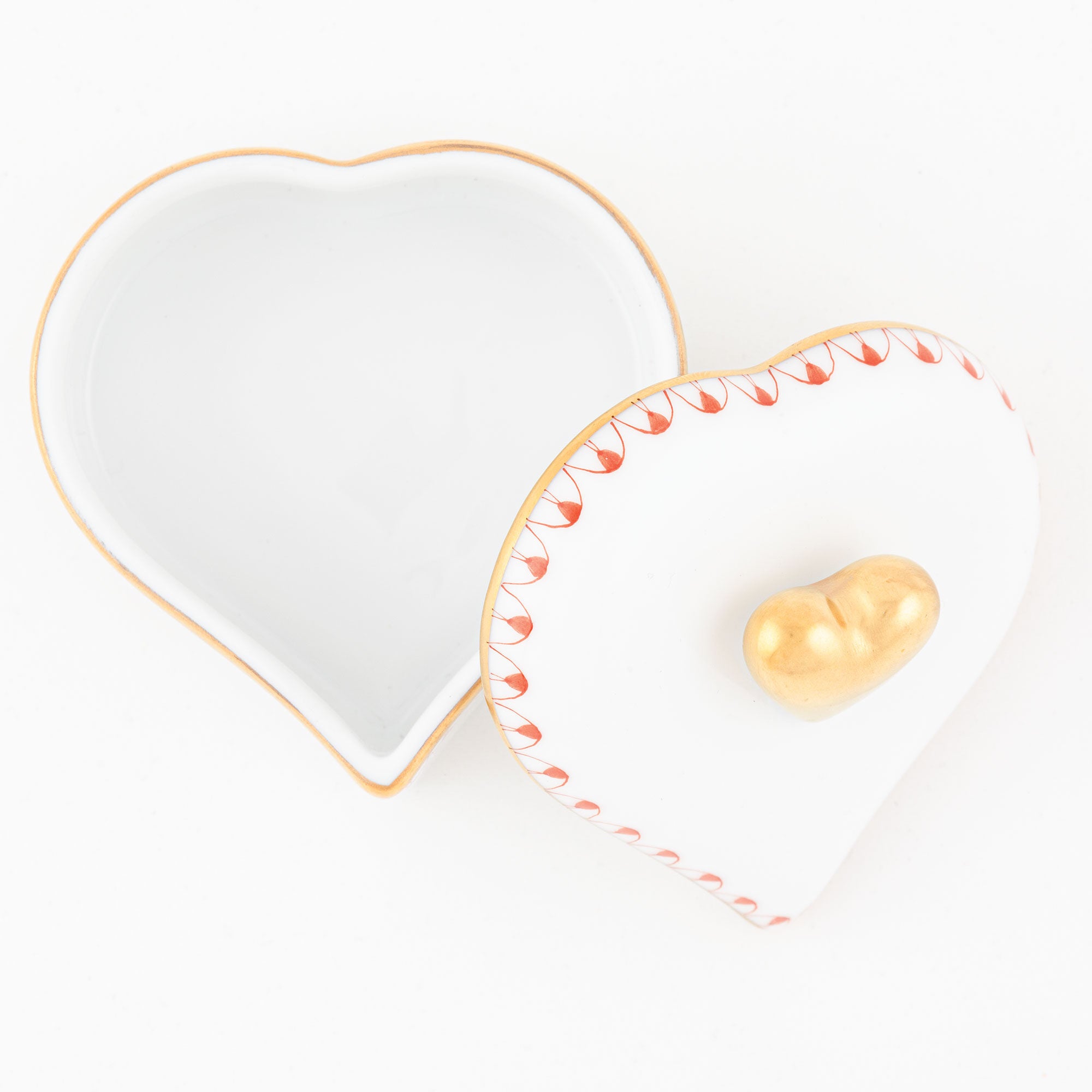 Herend Double Heart Box β additional view