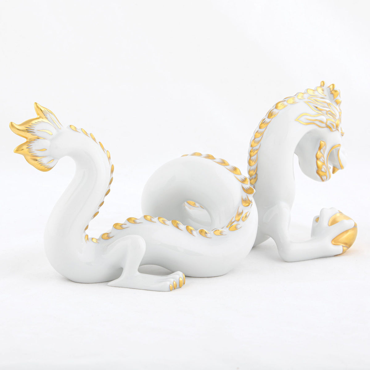 Herend Dragon Figurine, alternate view