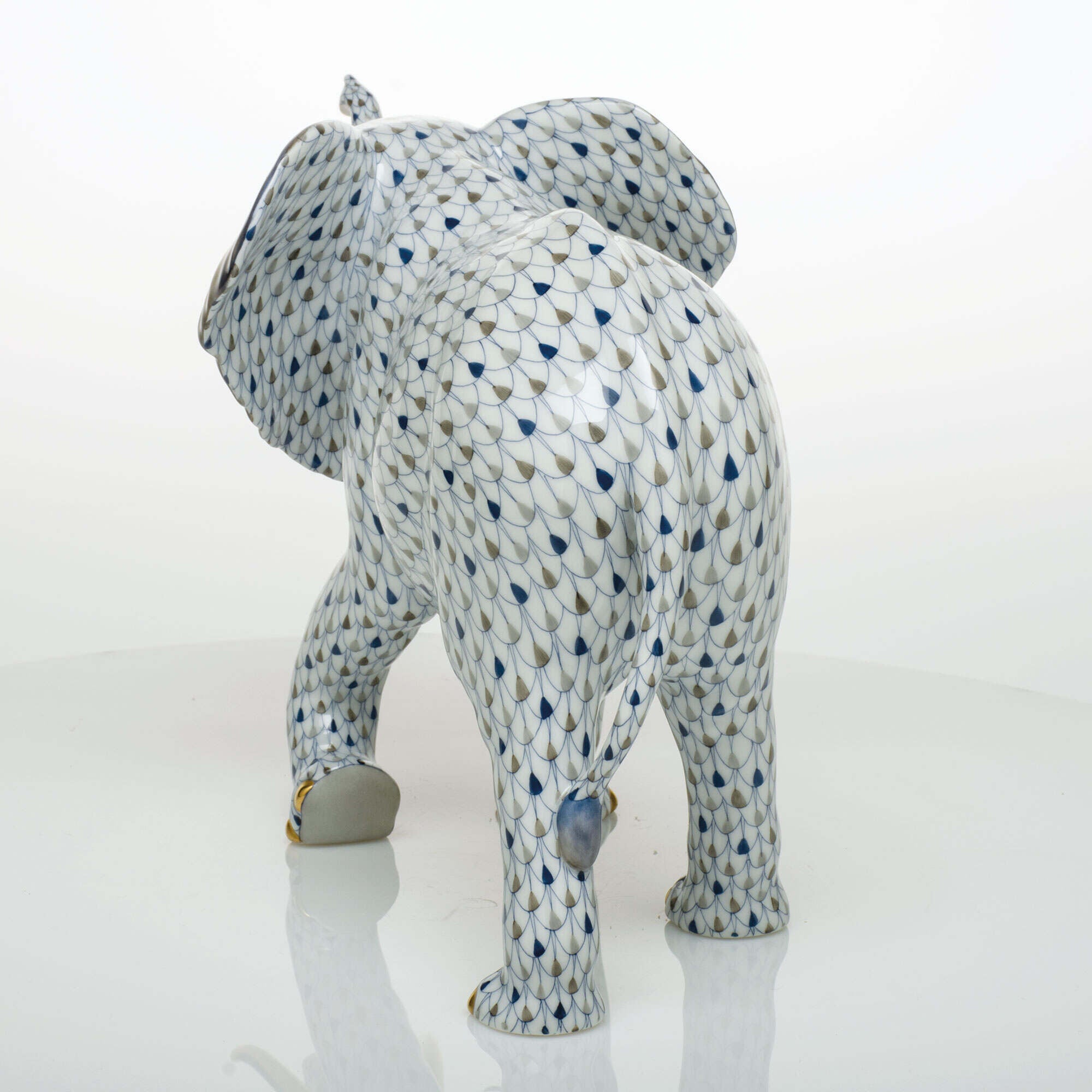 Herend Elephant Figurine β additional view