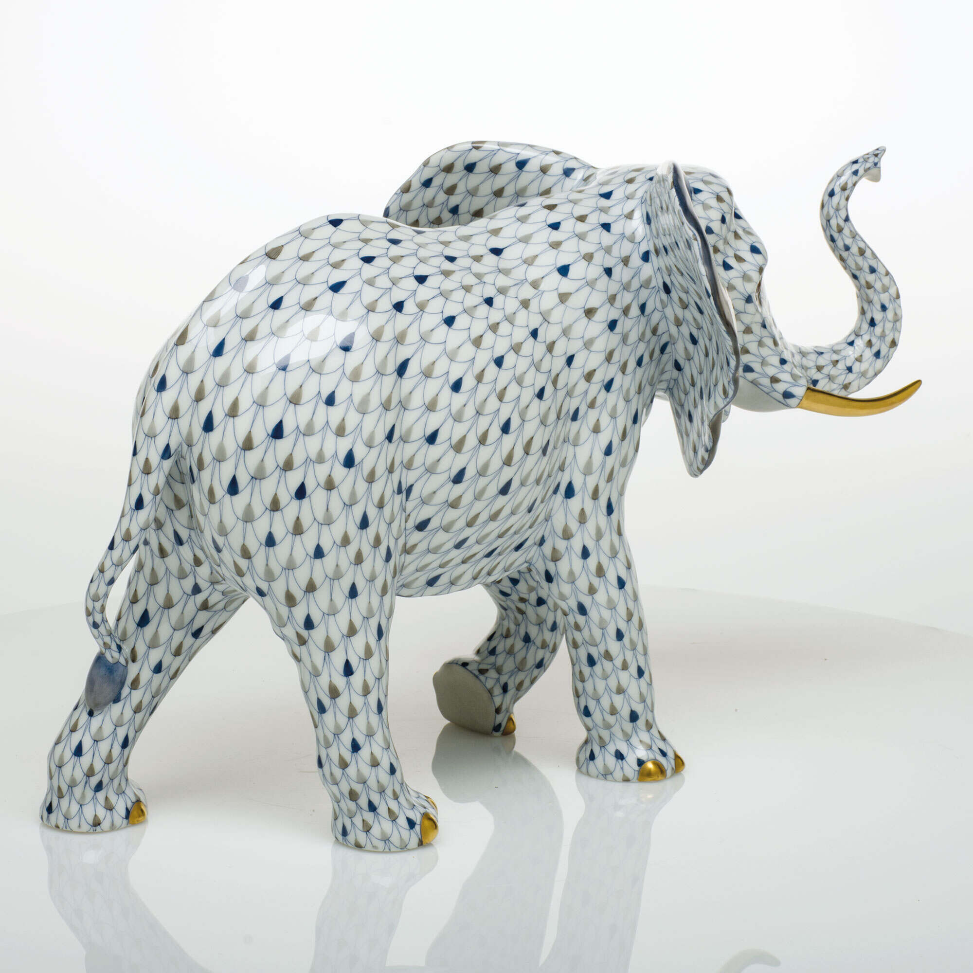 Herend Elephant Figurine β additional view
