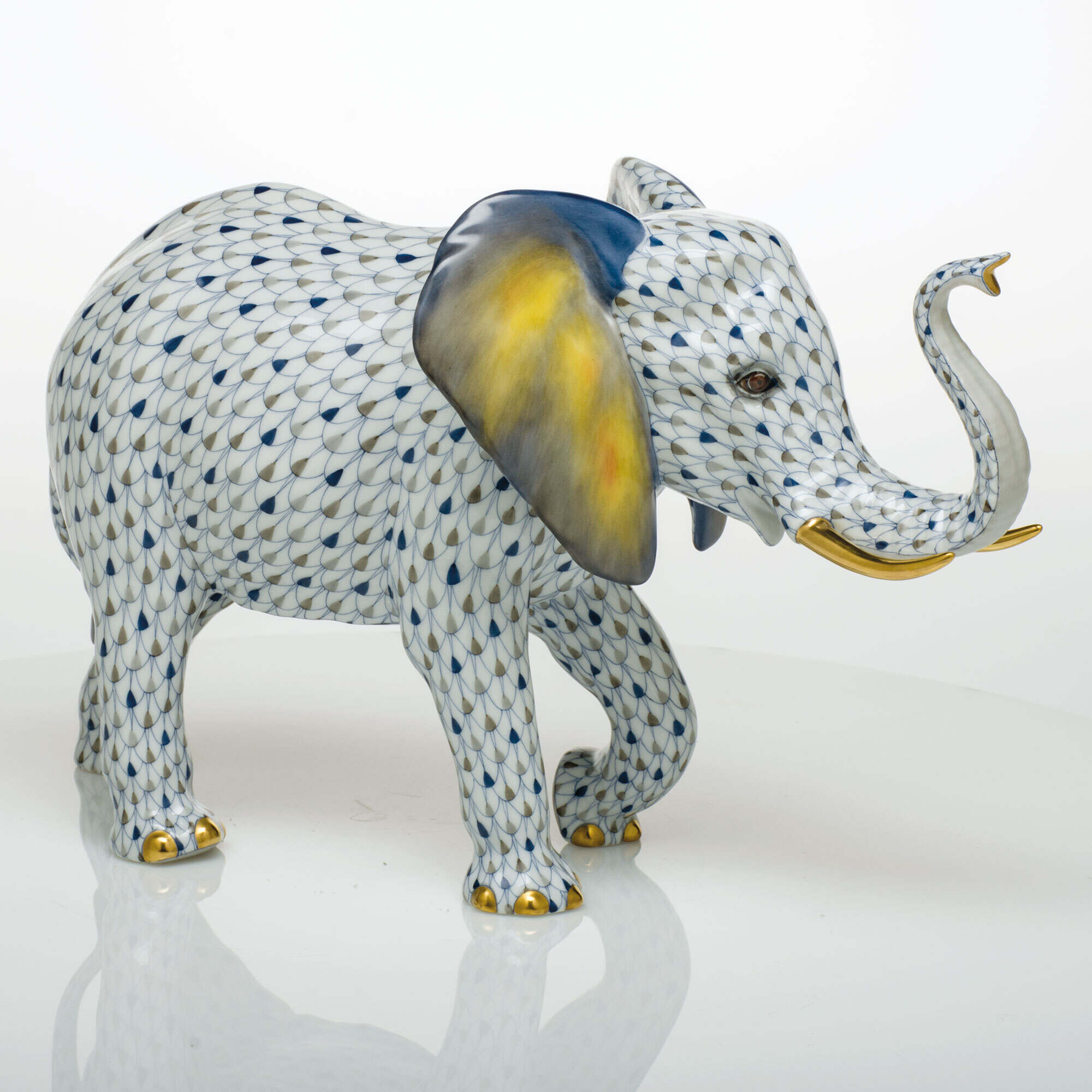 Herend Elephant Figurine β additional view