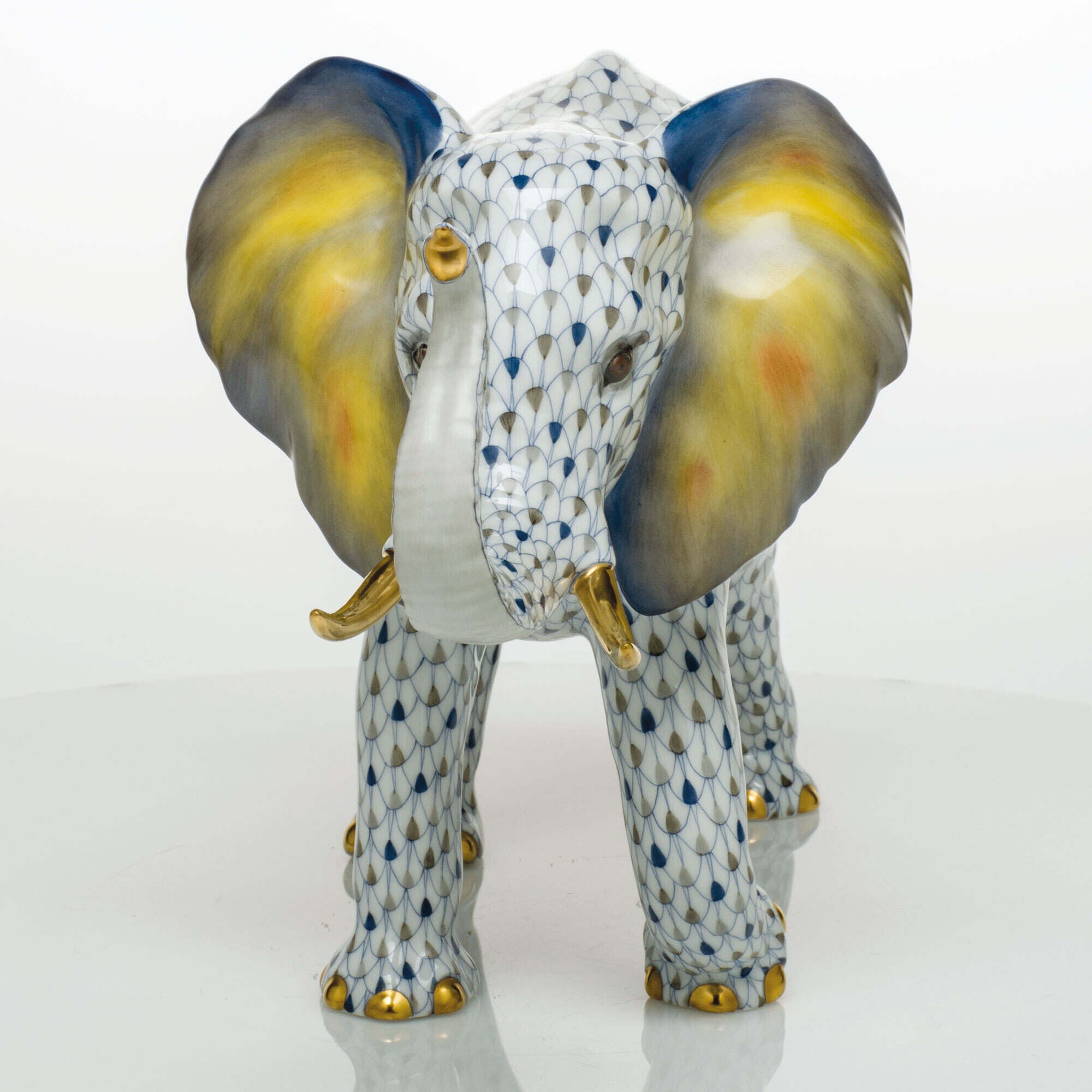 Herend Elephant Figurine β additional view