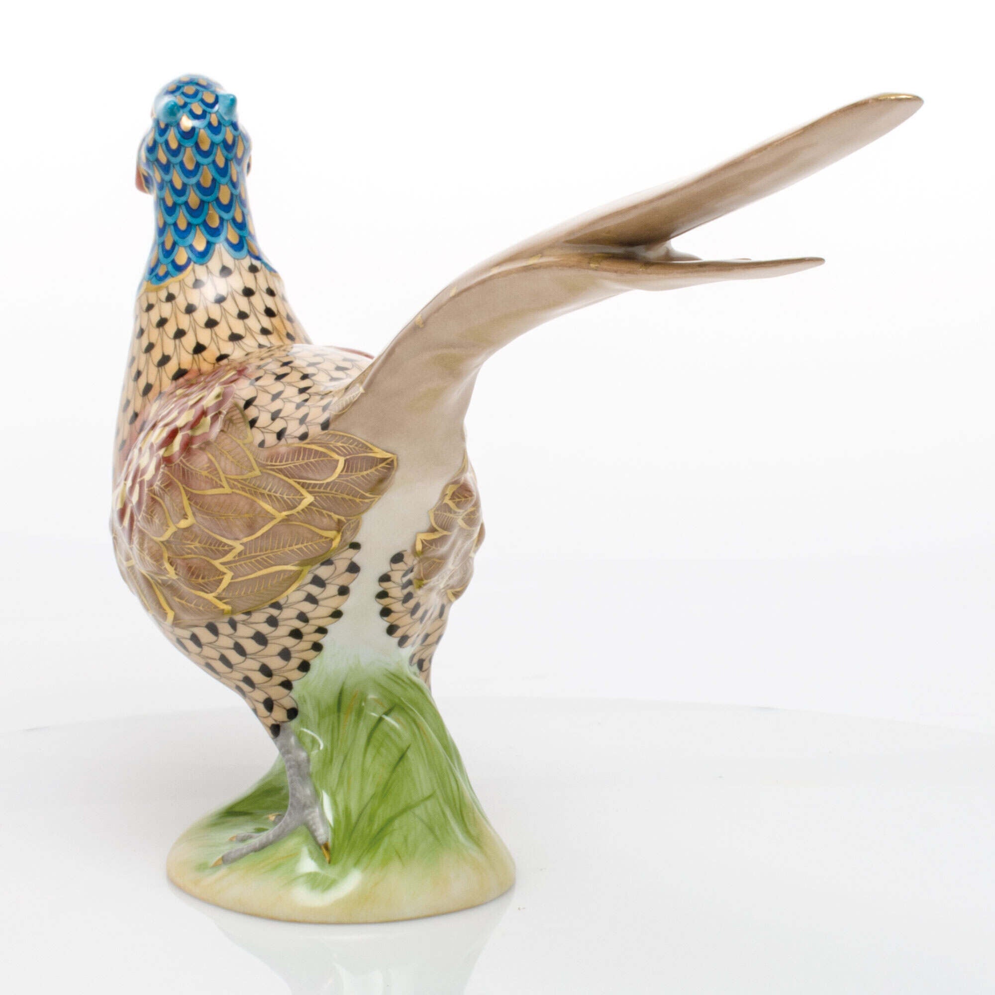 Herend Flamboyant Pheasant Figurine β additional view