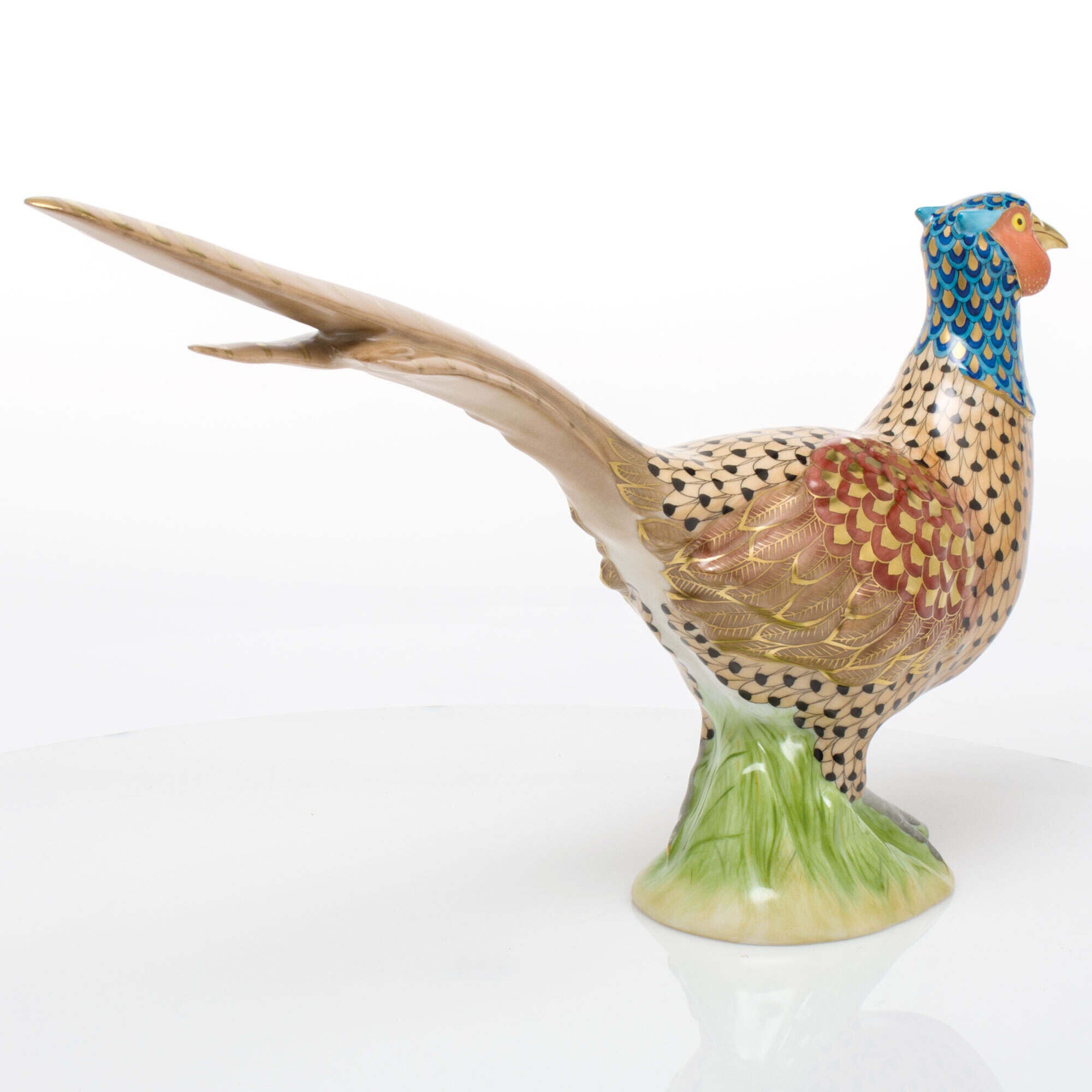 Herend Flamboyant Pheasant Figurine β additional view