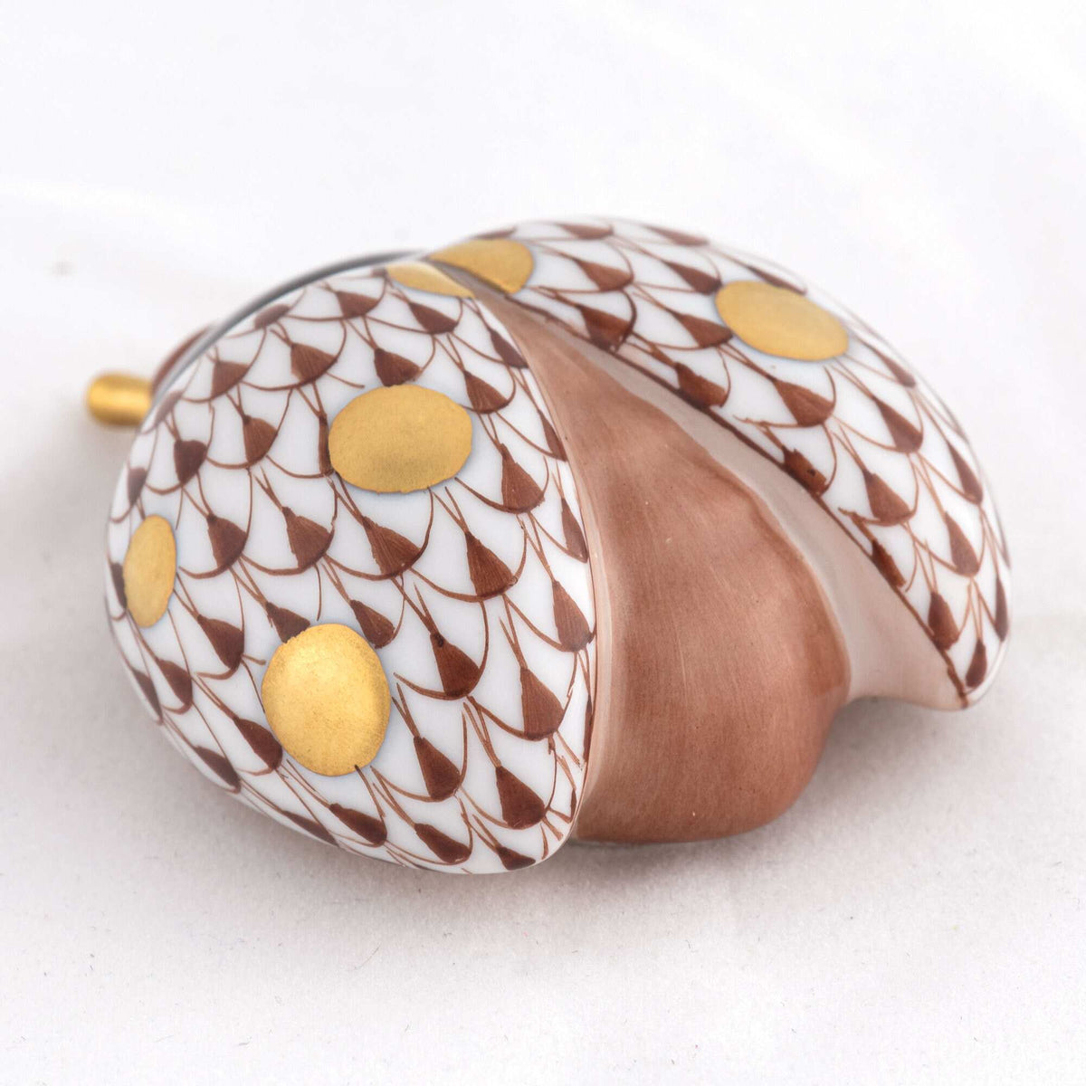 Herend Flying Ladybug Figurine – Chocolate, alternate view