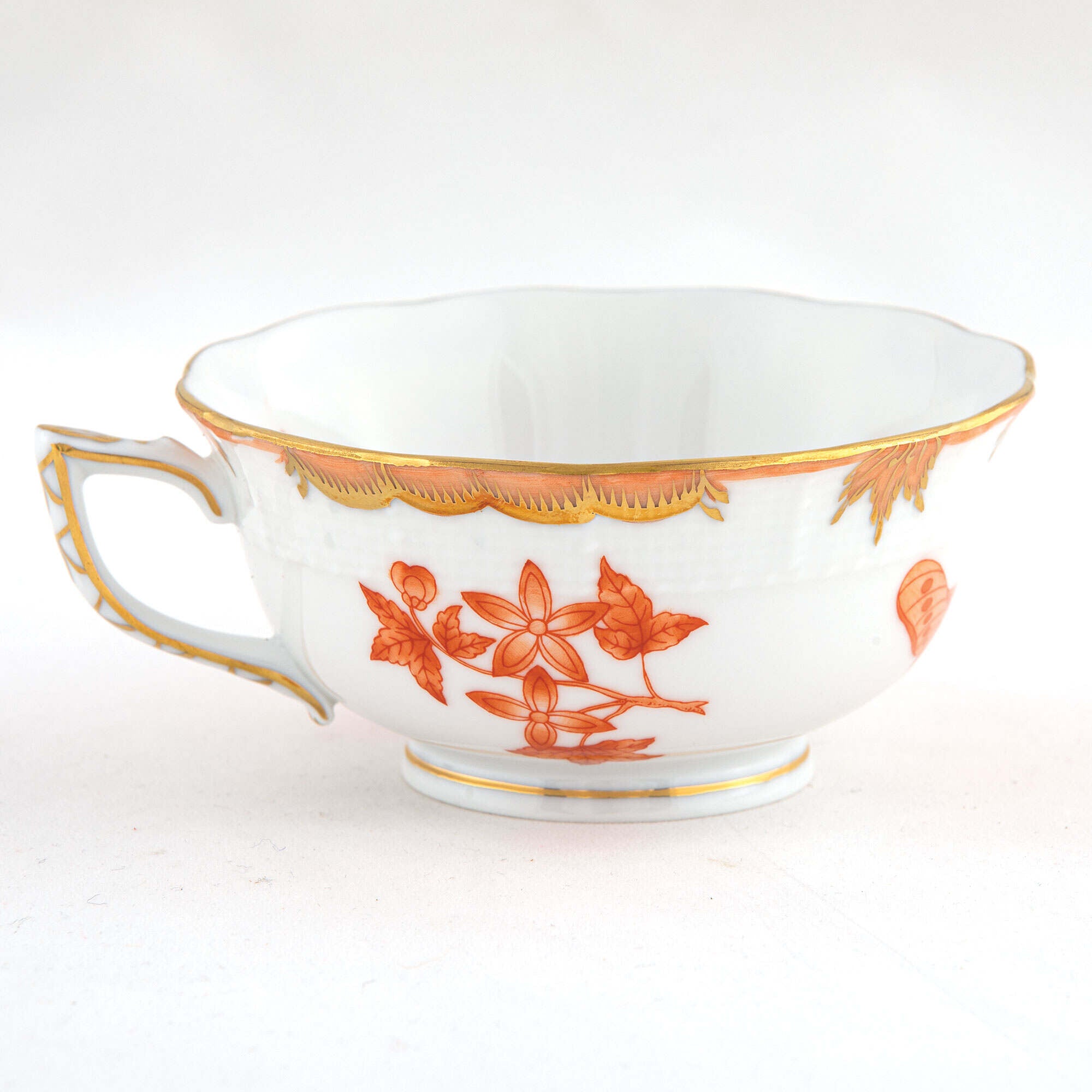 Herend Fortuna Rust Tea Cup Cup & Saucer Set β additional view