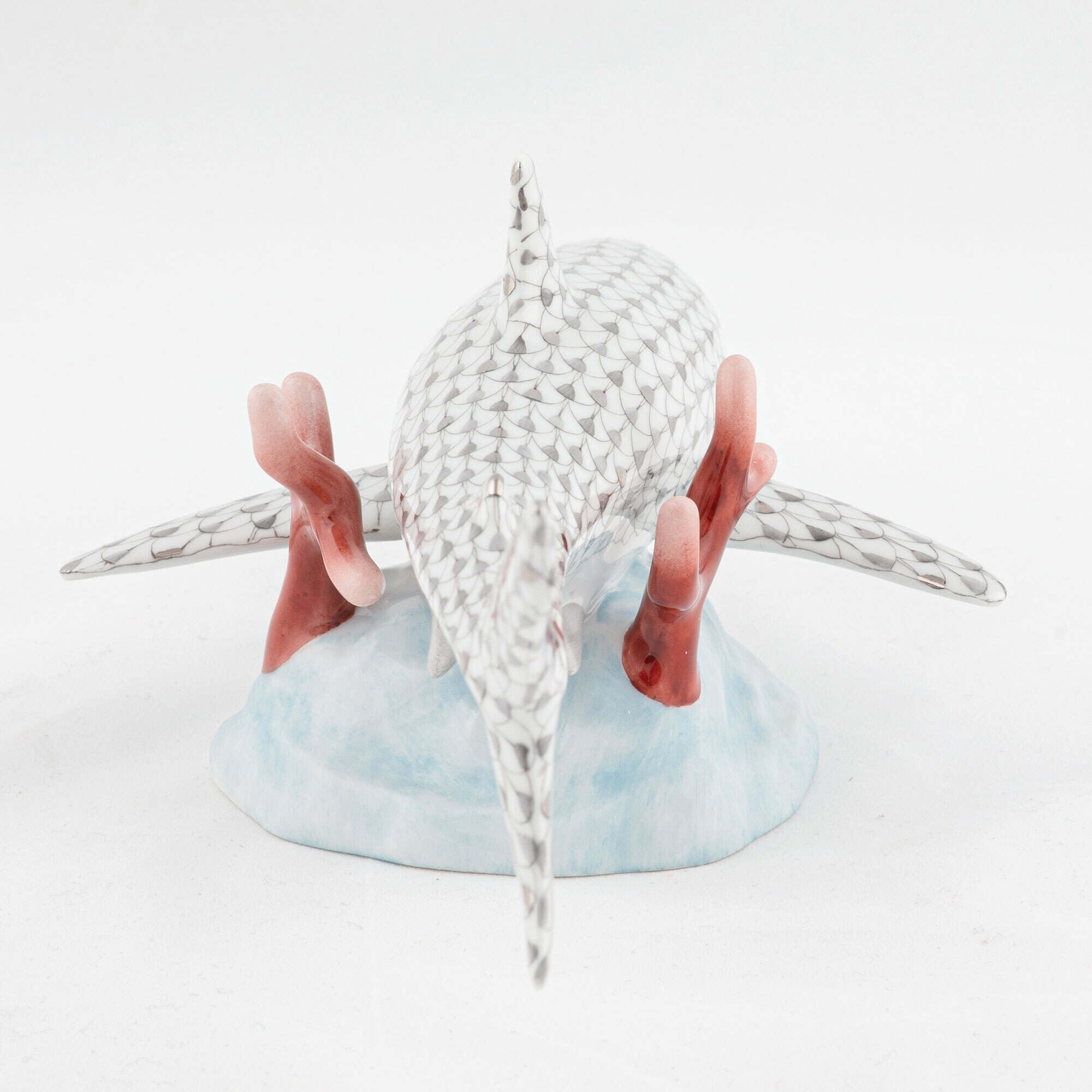 Herend Great White Shark Figurine β additional view