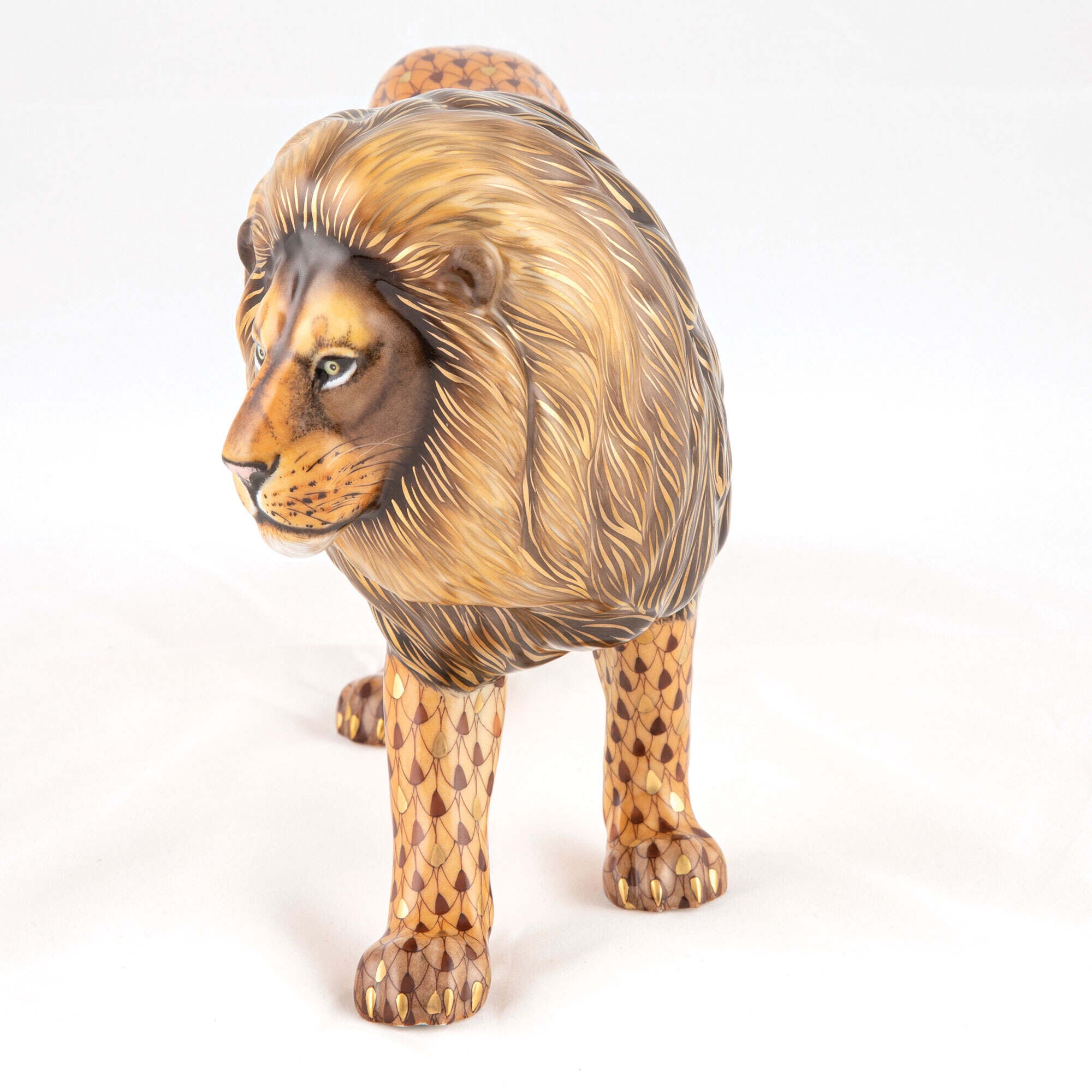 Herend King of the Jungle Figurine β additional view