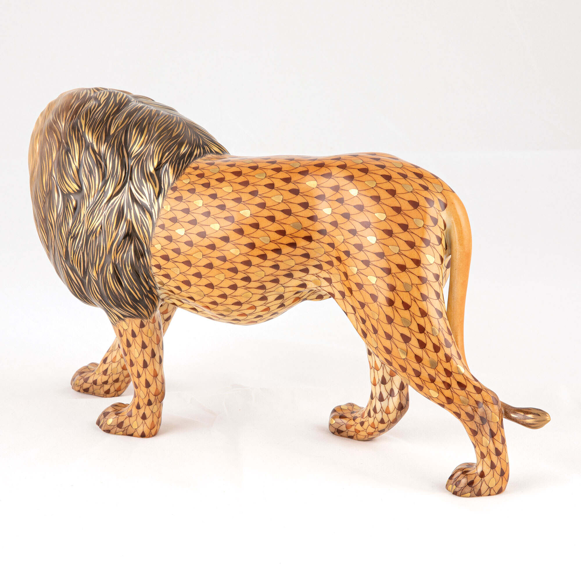 Herend King of the Jungle Figurine β additional view