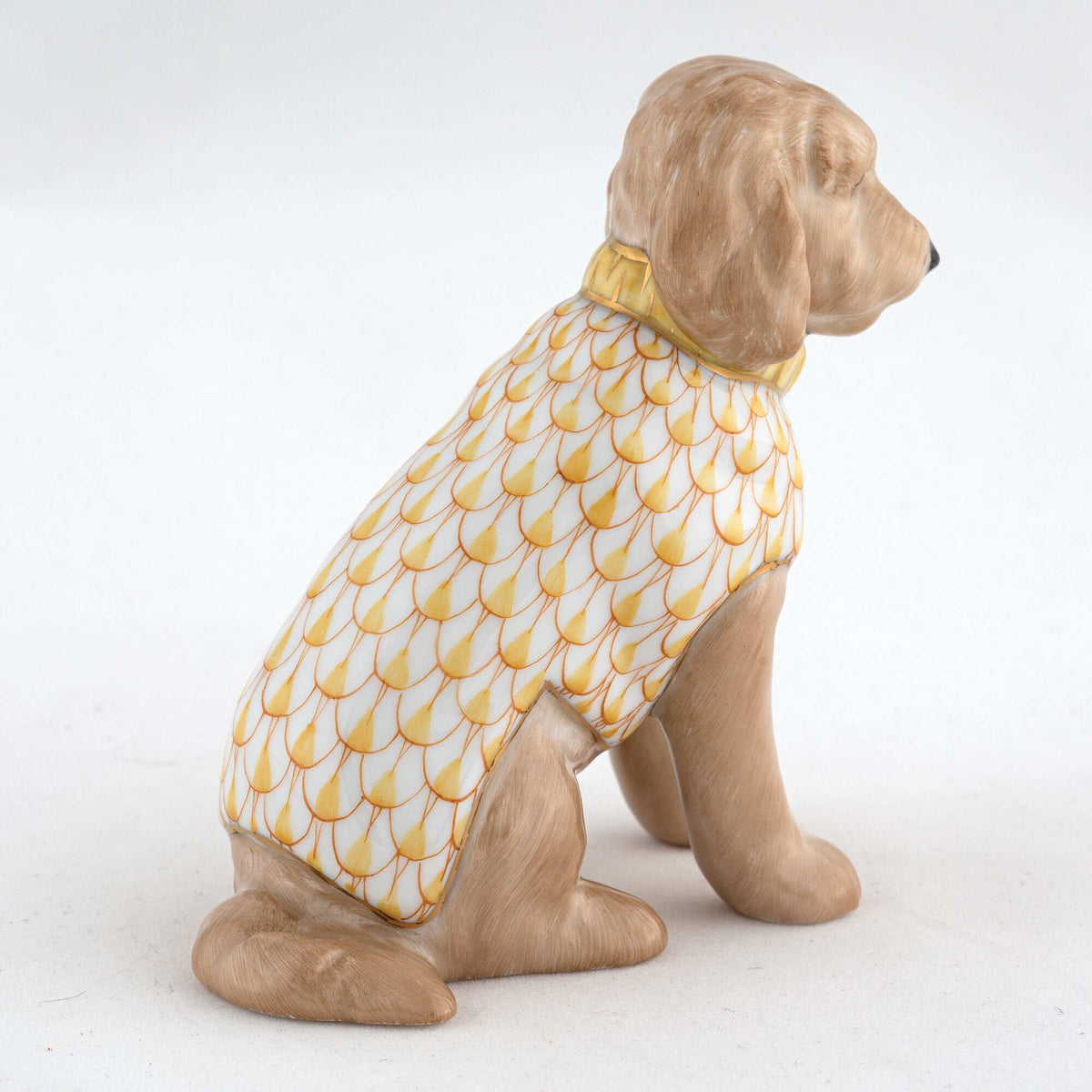 Herend Labradoodle Figurine – Butterscotch, alternate view
