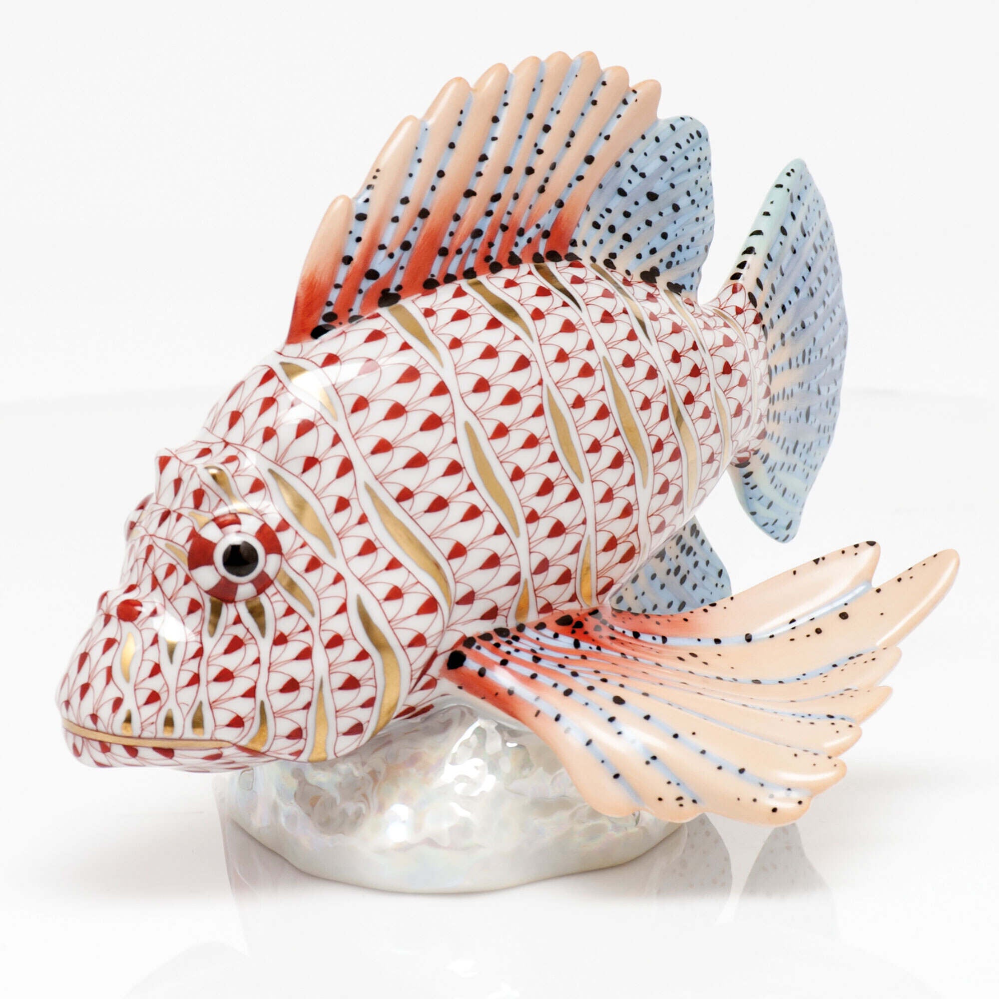 Herend Lionfish Figurine β additional view