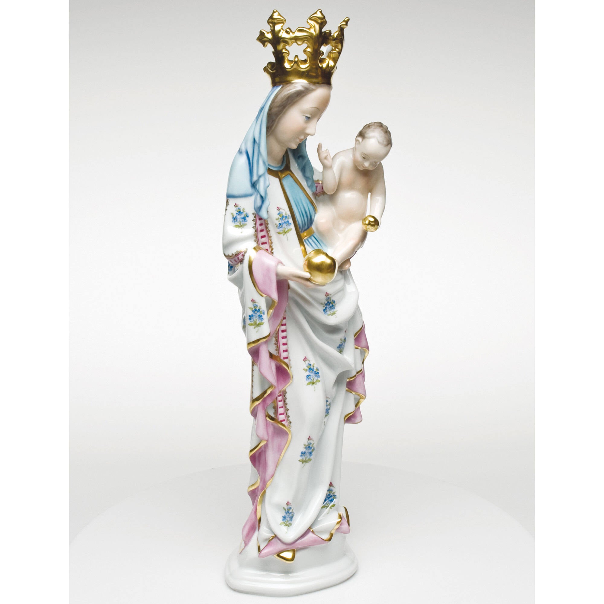 Herend Madonna and Child Figurine β additional view