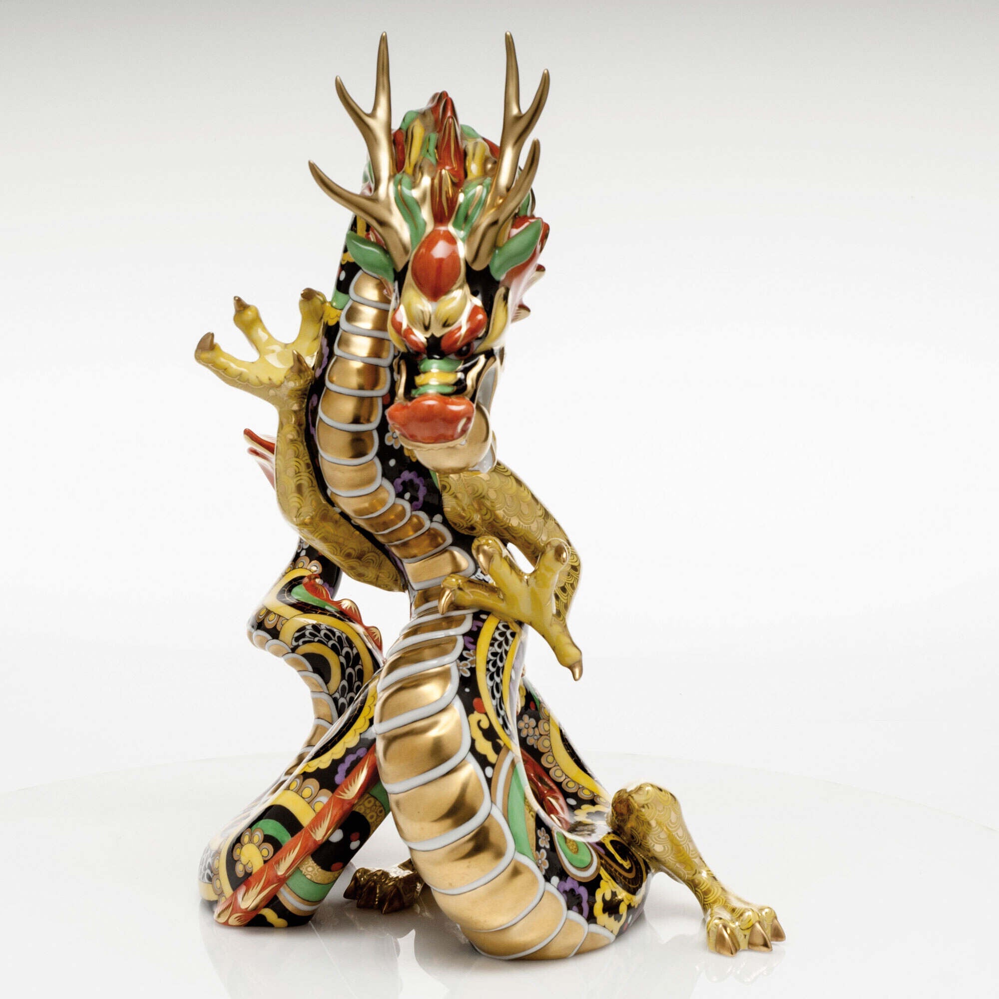 Herend Medieval Dragon Figurine β additional view