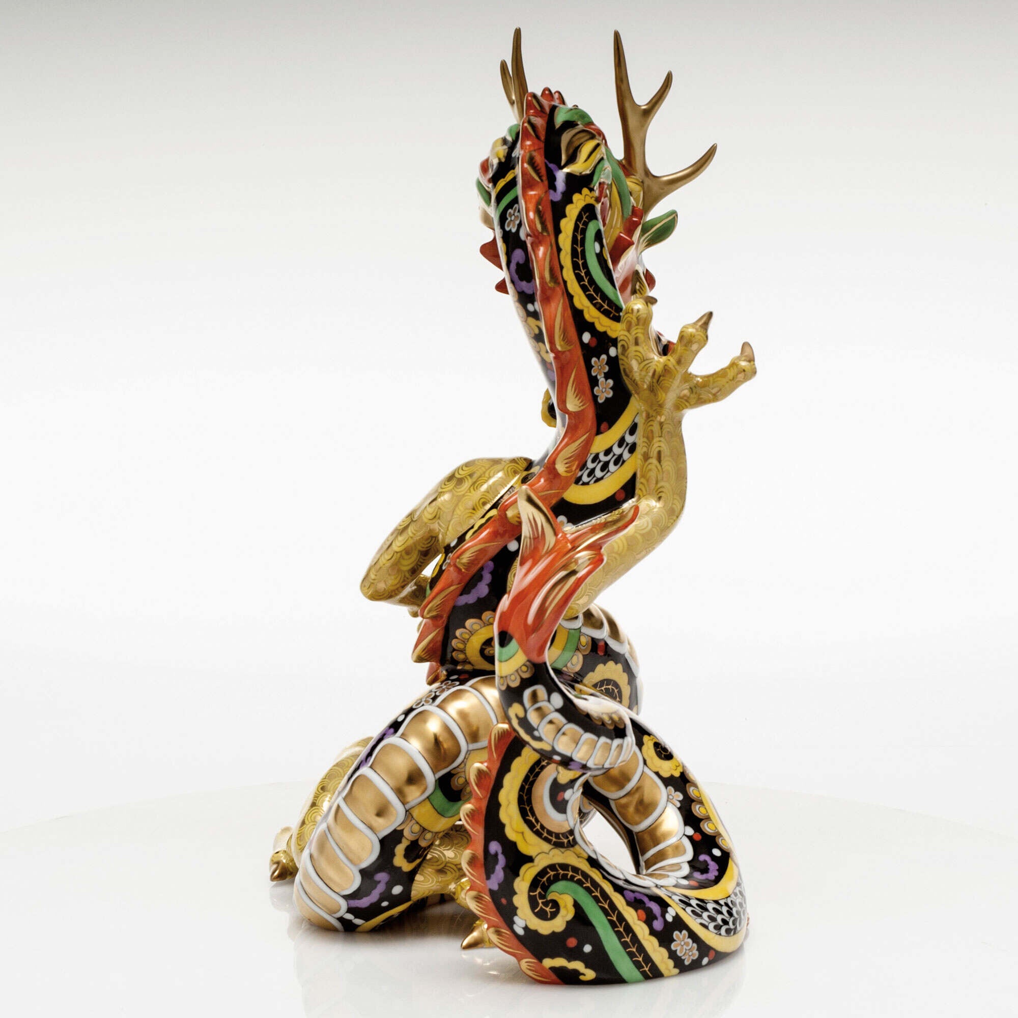 Herend Medieval Dragon Figurine β additional view