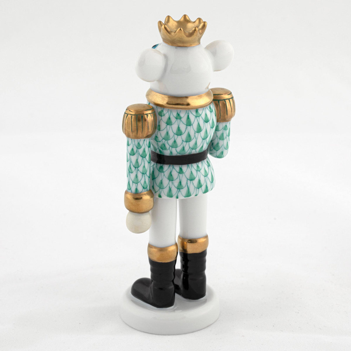 Herend Mouse King Nutcracker Figurine – Green, alternate view
