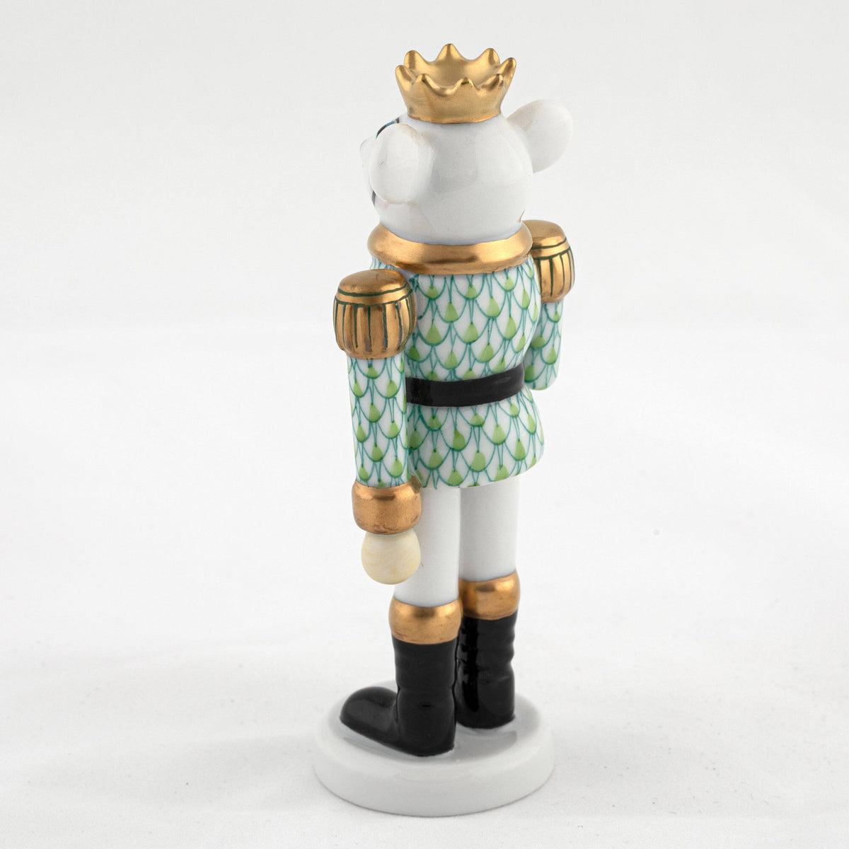 Herend Mouse King Nutcracker Figurine – Key Lime, alternate view