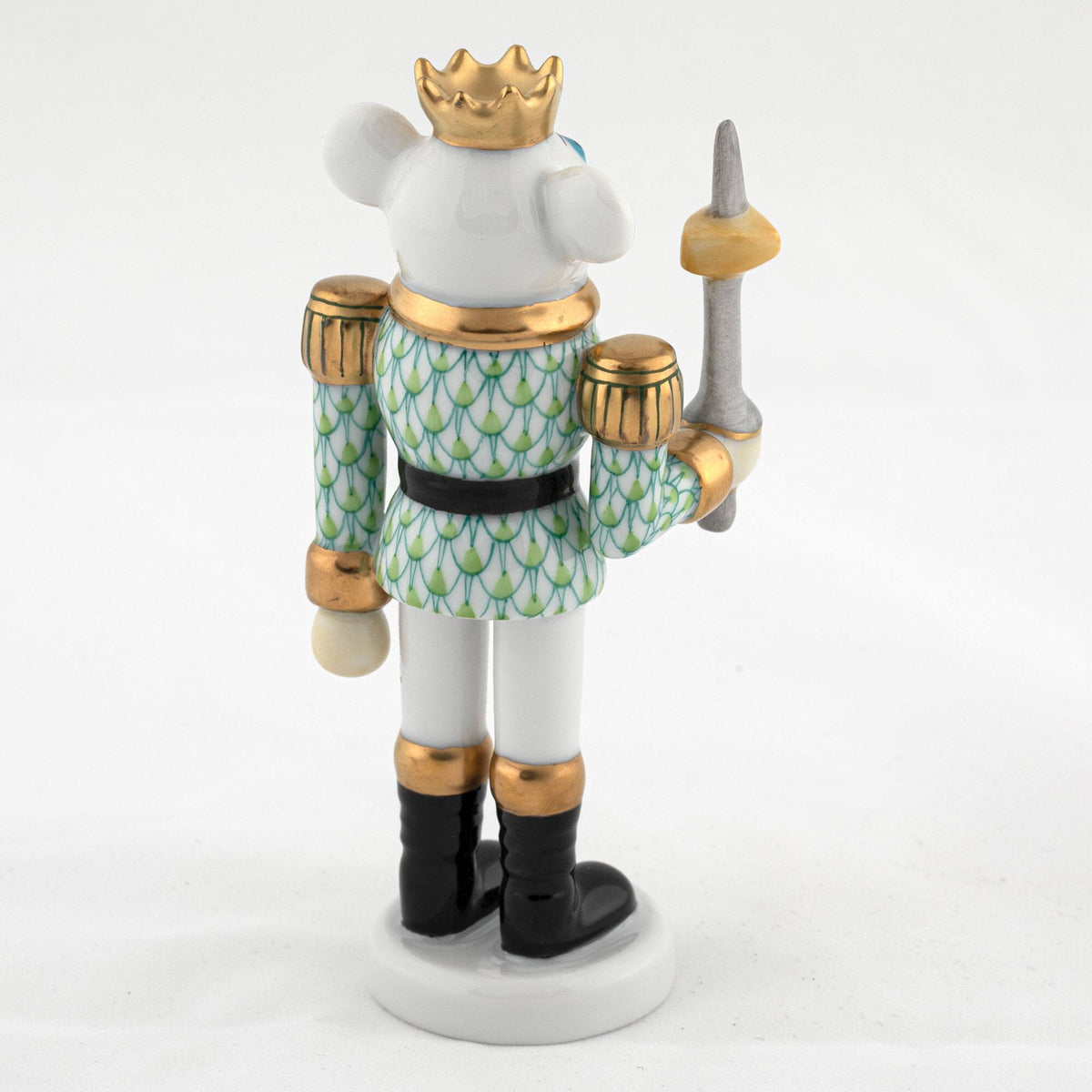 Herend Mouse King Nutcracker Figurine – Key Lime, alternate view