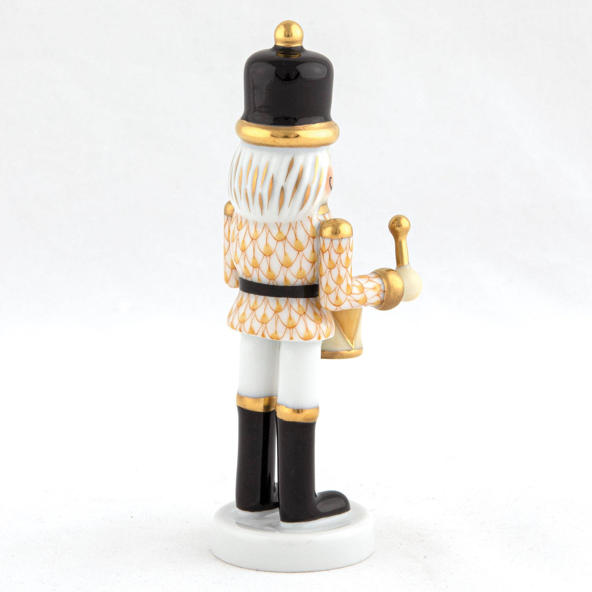 Herend Nutcracker Drummer Figurine – Butterscotch, alternate view