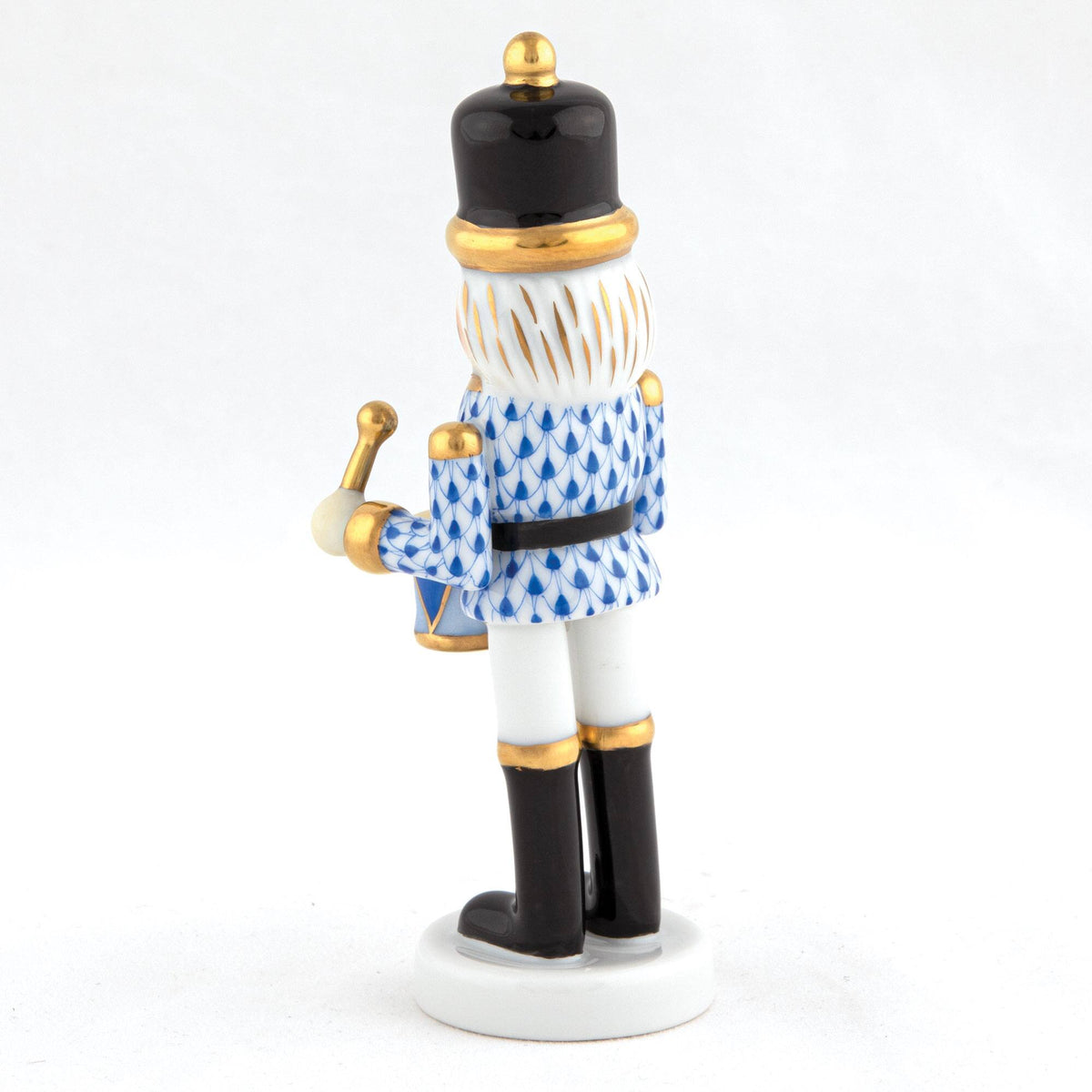 Herend Nutcracker Drummer Figurine – Sapphire, alternate view