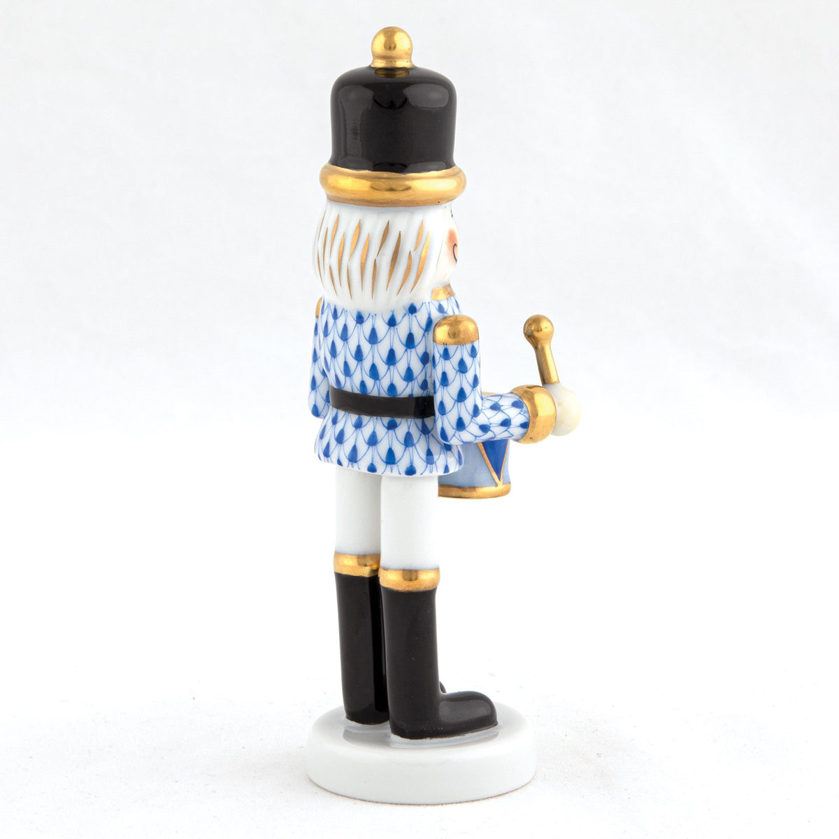 Herend Nutcracker Drummer Figurine – Sapphire, alternate view