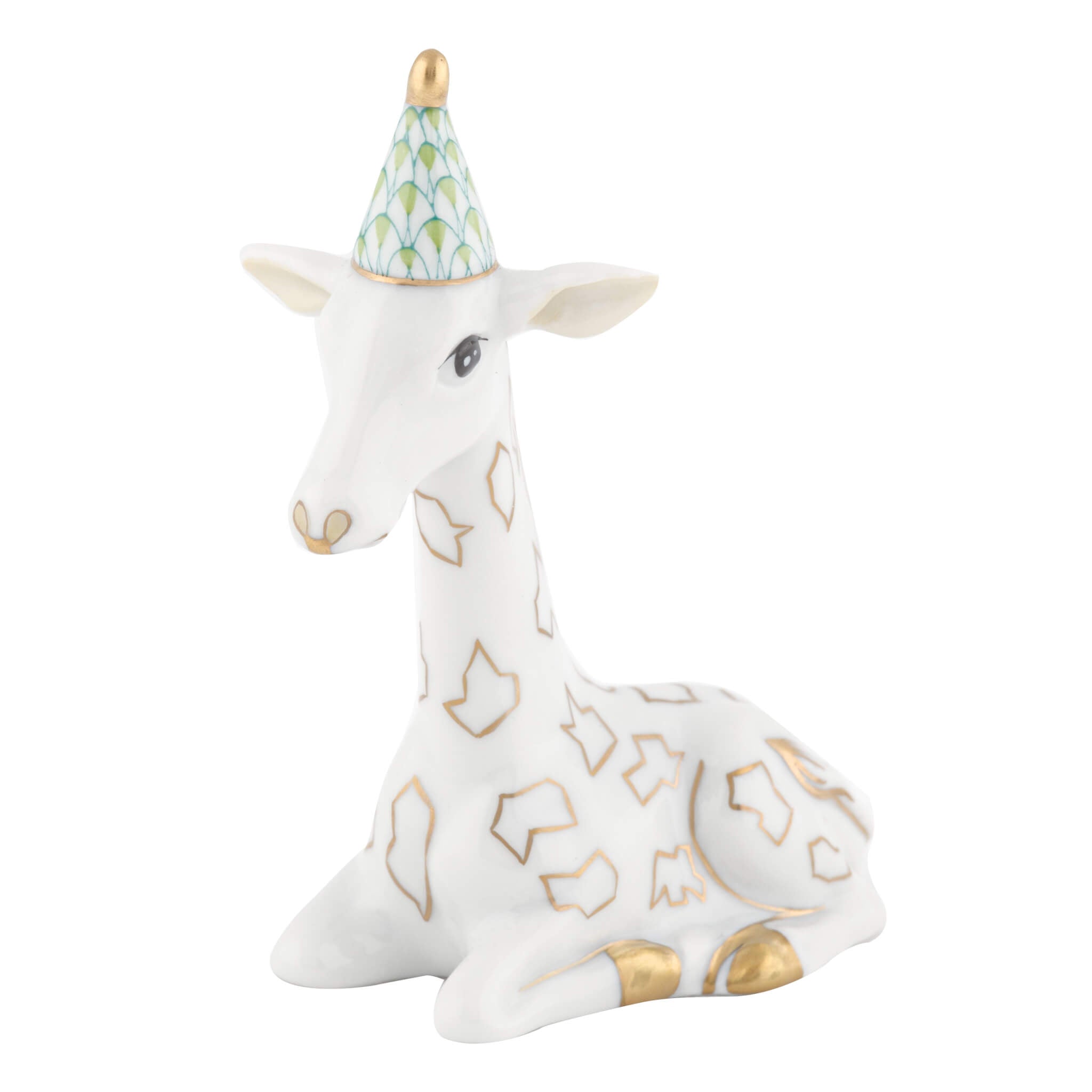 Herend Party Giraffe in Keylime