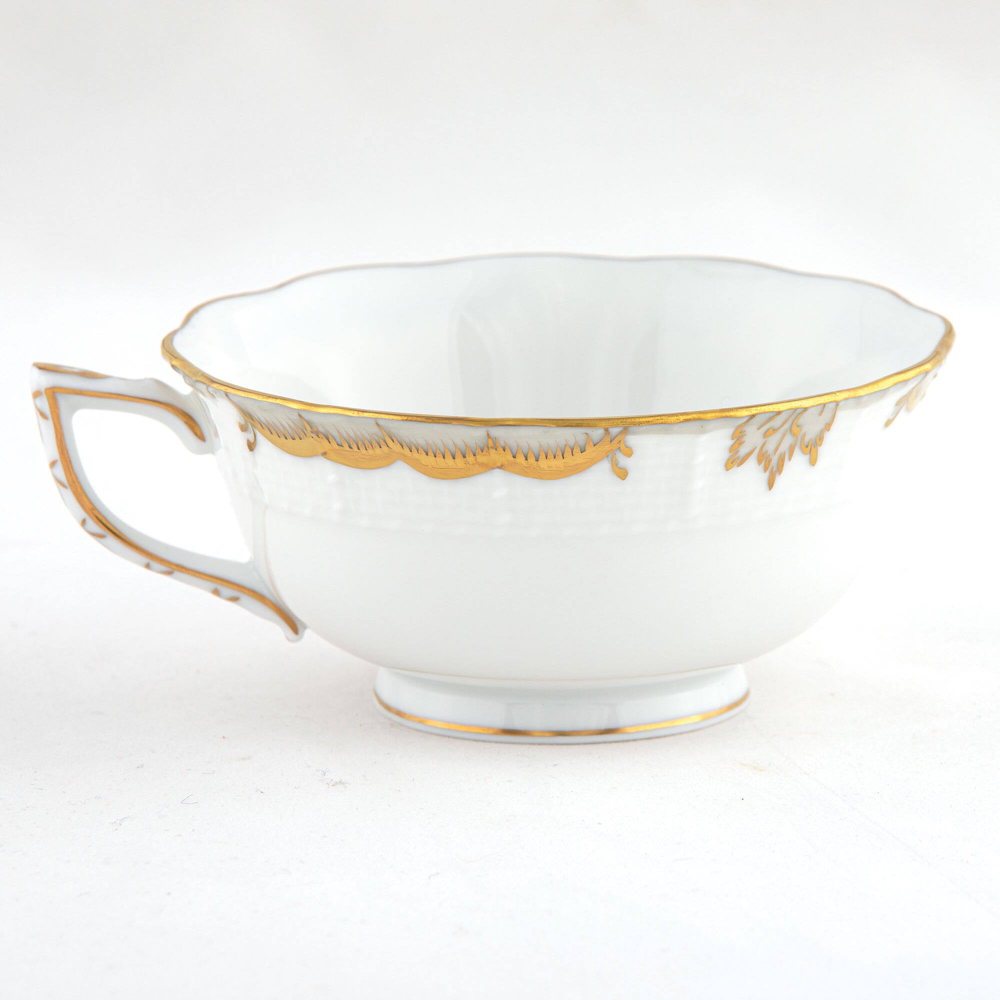 Herend Princess Victoria Gray Tea Cup Cup & Saucer Set โ additional view