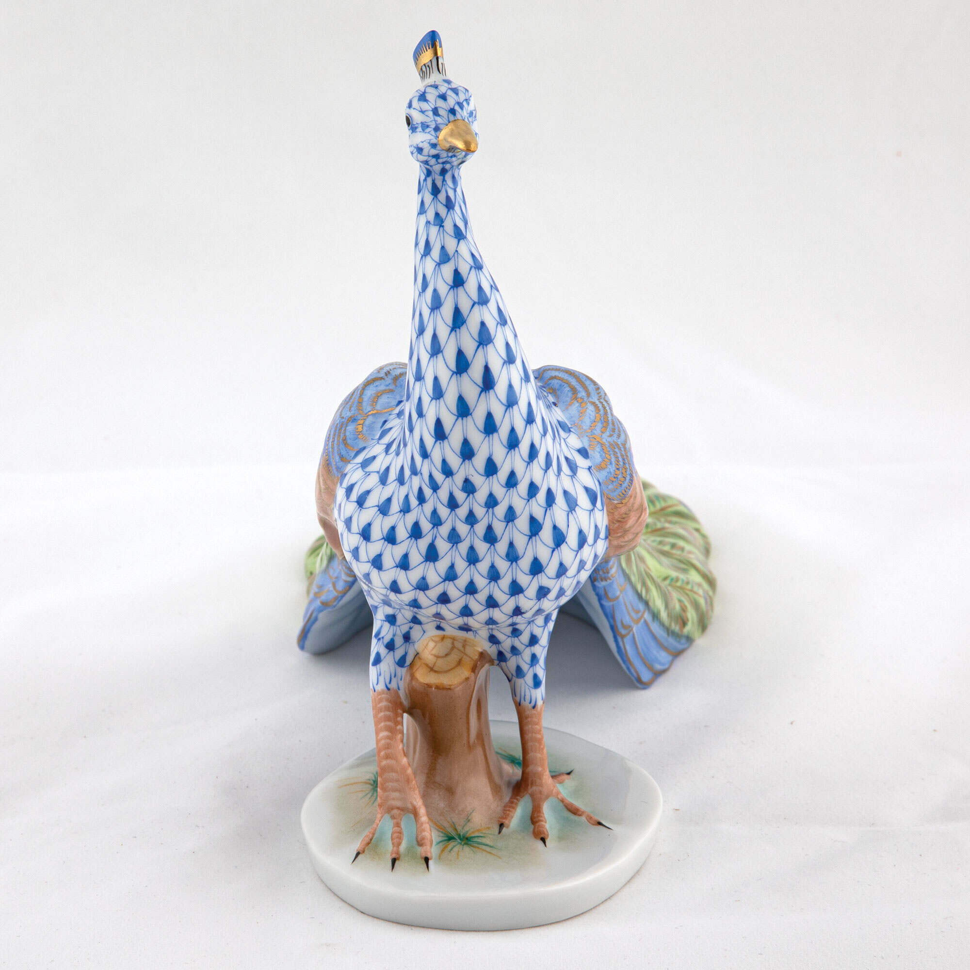 Herend Proud Peacock Figurine β additional view