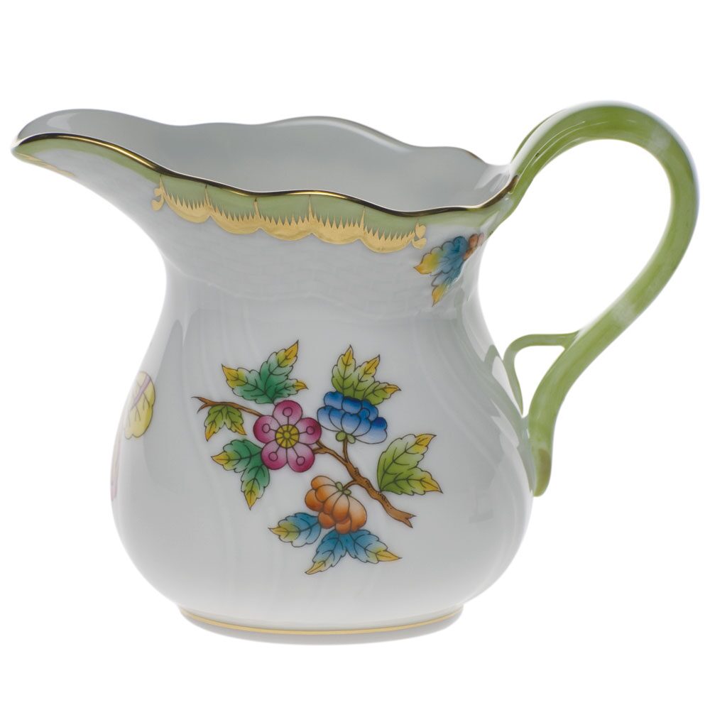 Herend Queen Victoria Creamer, alternate view