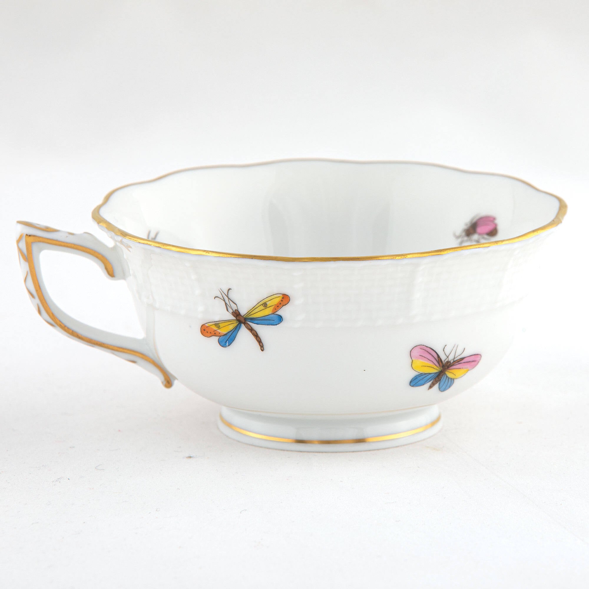 Herend Rothschild Bird Tea Cup Cup & Saucer Set โ additional view