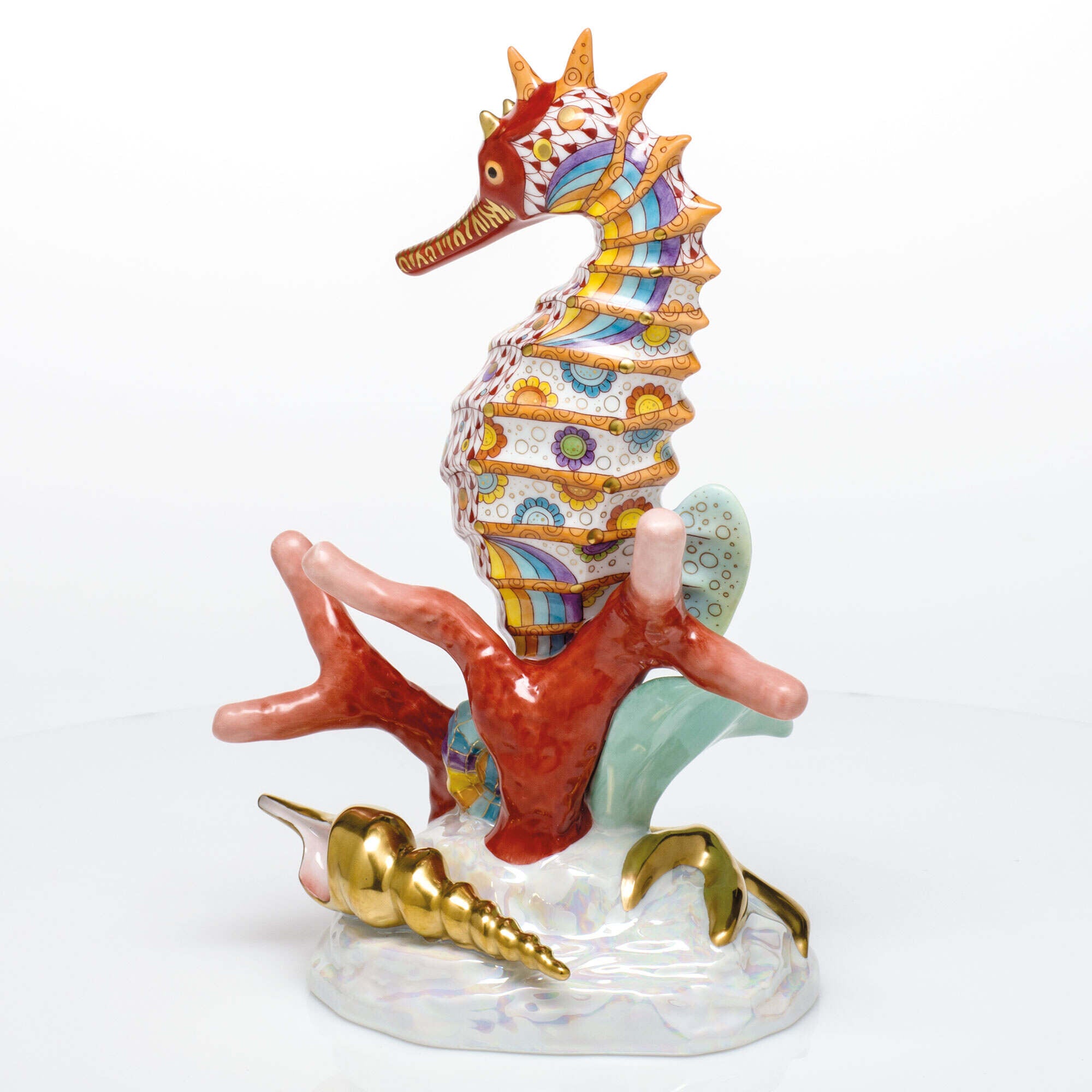 Herend Seahorse Figurine β additional view